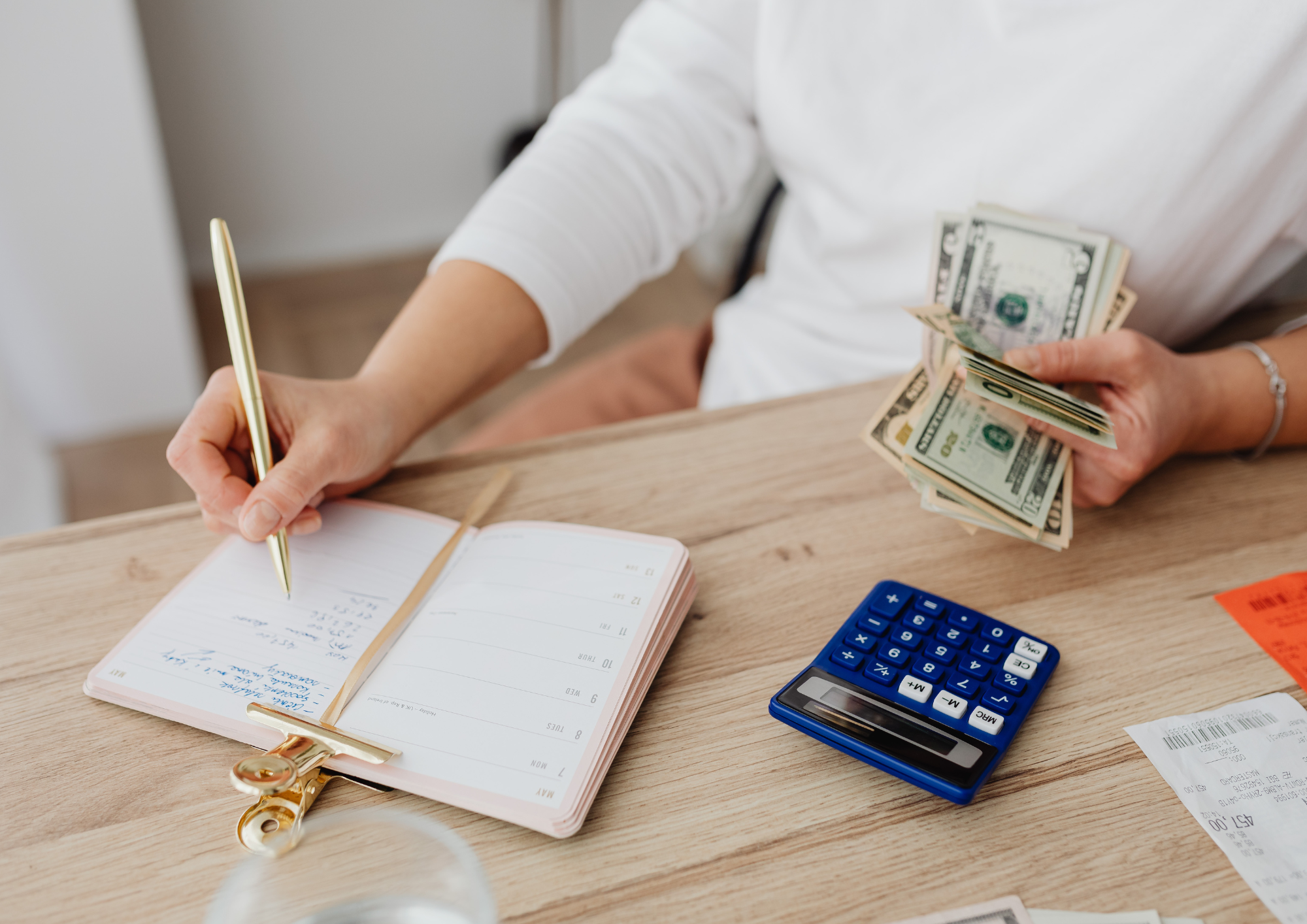 home buyer analyzing hidden costs of roof replacement