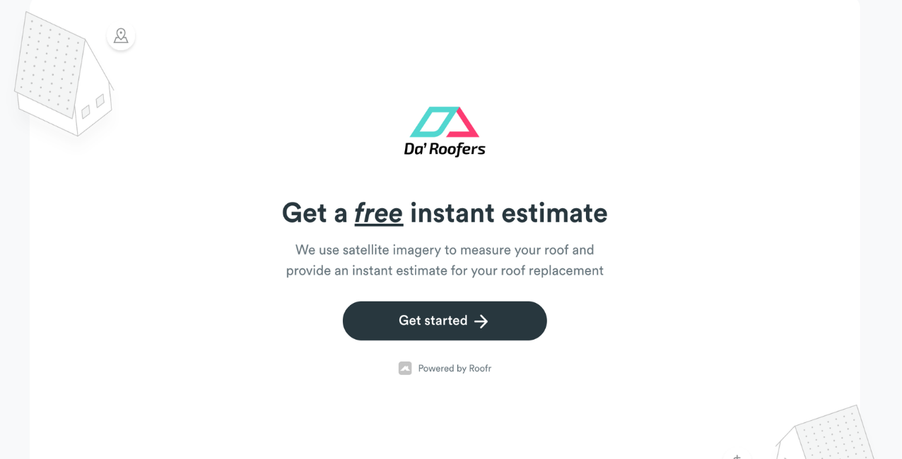 Da' Roofers Instant roofing estimator