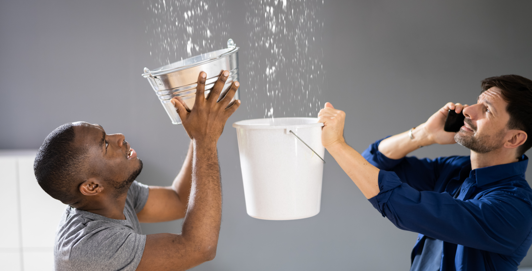 Maryland homeowners dealing with stress from roof leak ceiling damage
