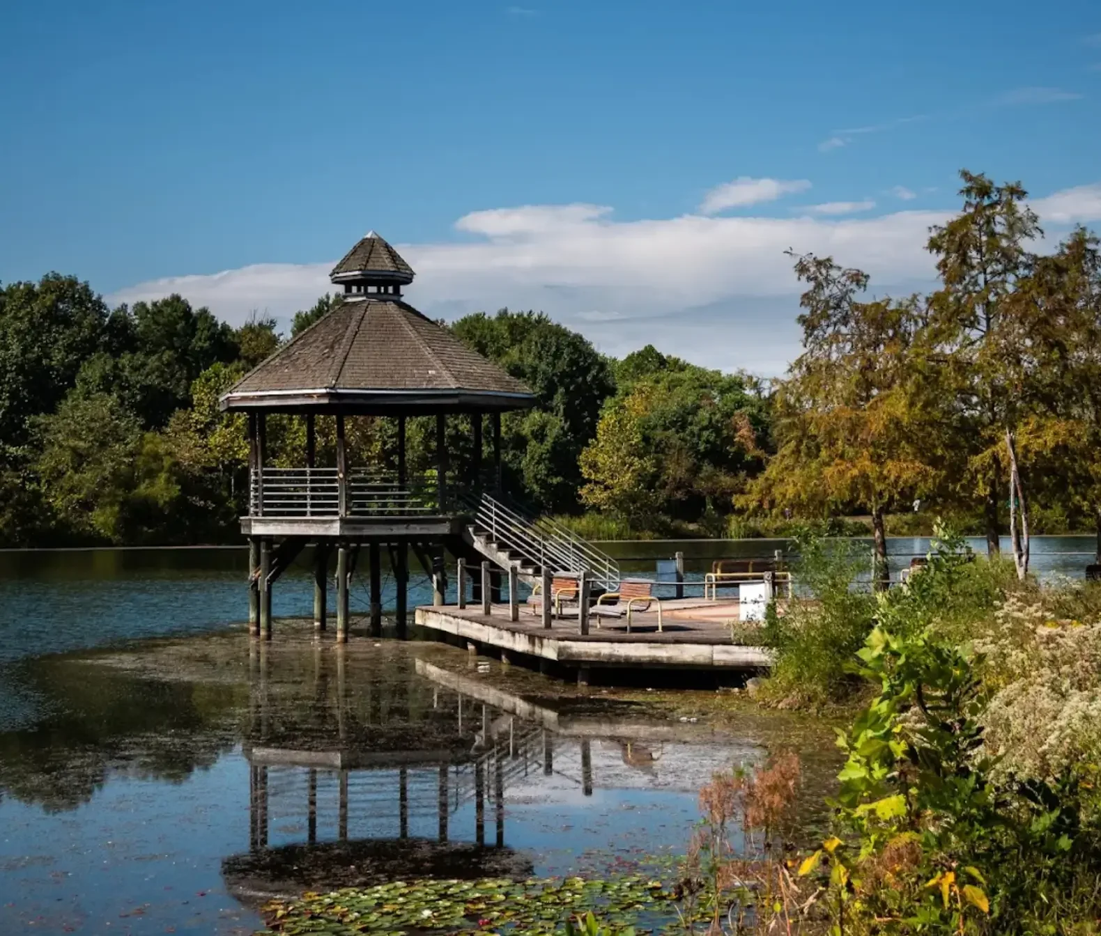 A view of lake artemesia