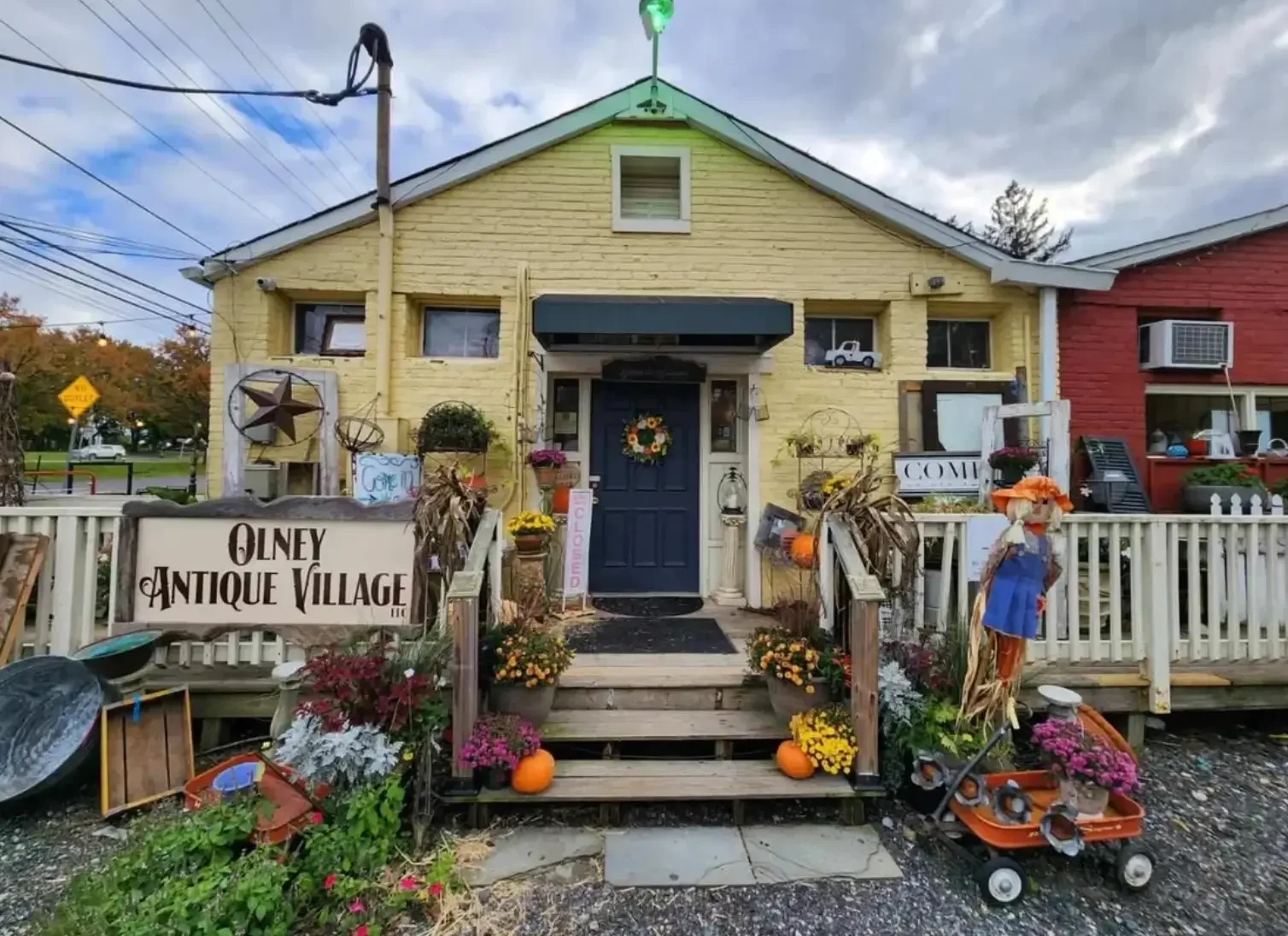 An antique house from Olney's Antique Village