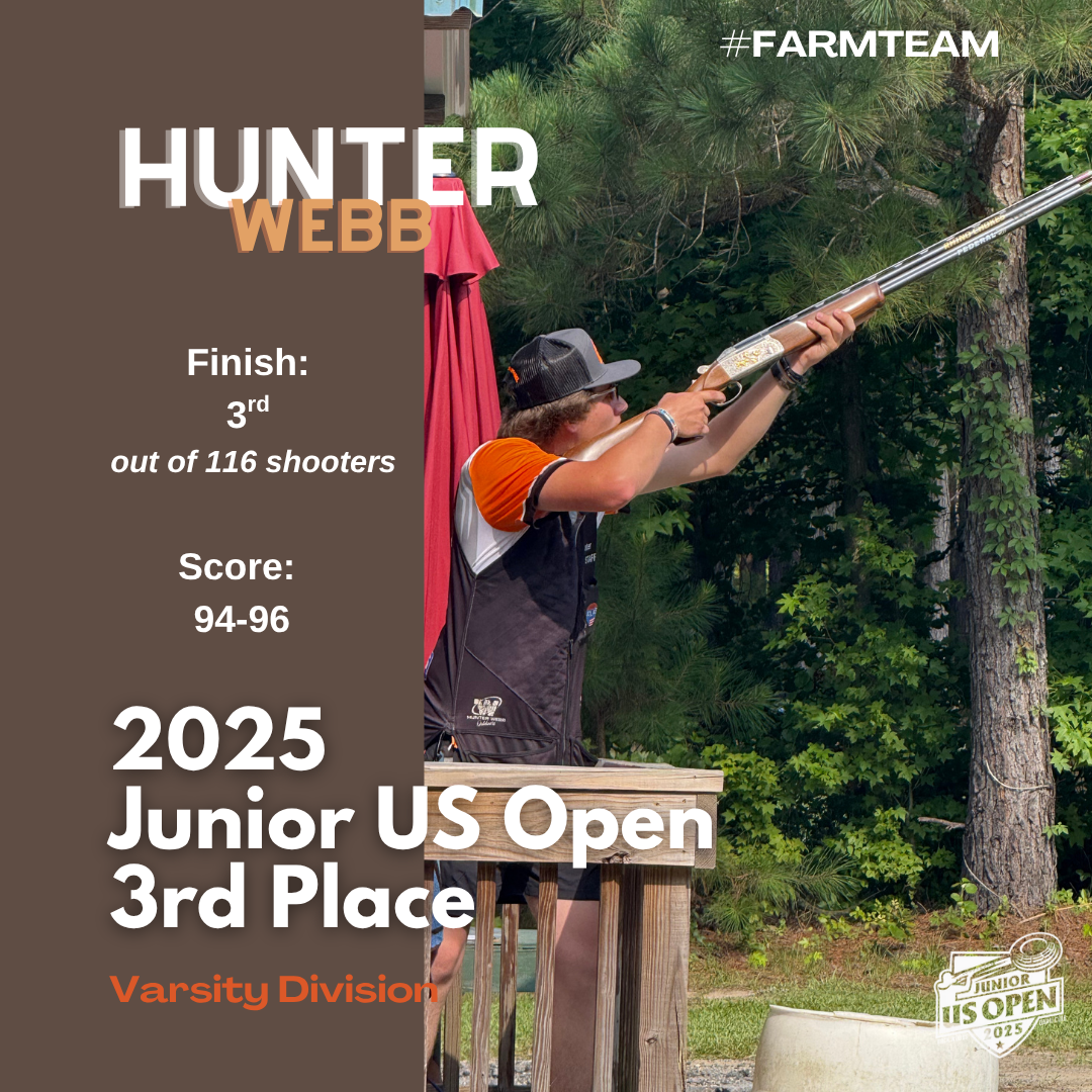 2025 Junior US Open - Varsity Division - 3rd Place - Hunter Webb