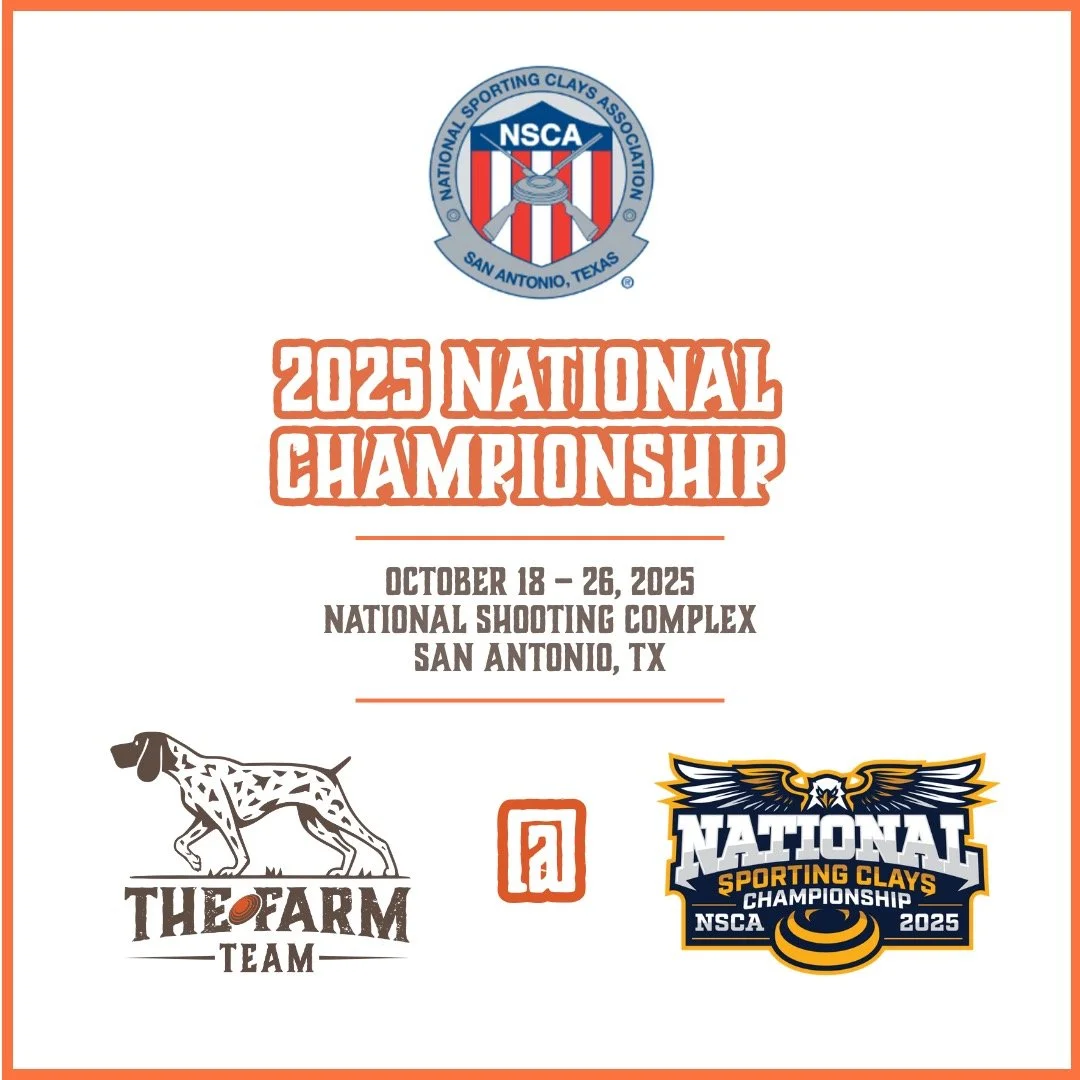 We have several team members en route to San Antonio right now to compete at Nationals. Good luck to those dedicated #FarmTeam shooters! Go bust those clays! . Tag us with some great behind the scenes shots! You can follow all the scoring on @scorech