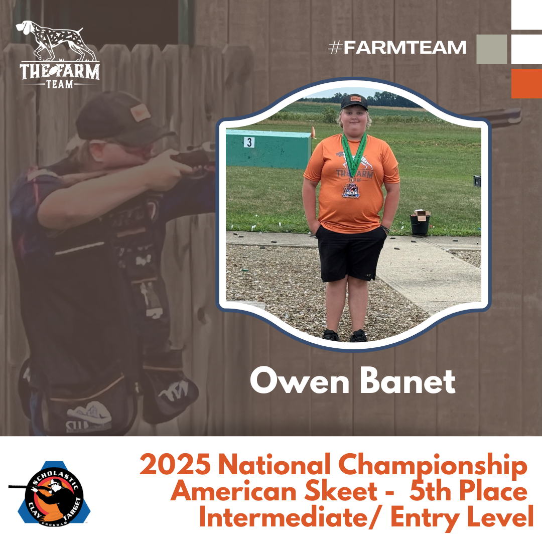 Owen Banet - 5th Place - Intermediate Entry Level - American Skeet