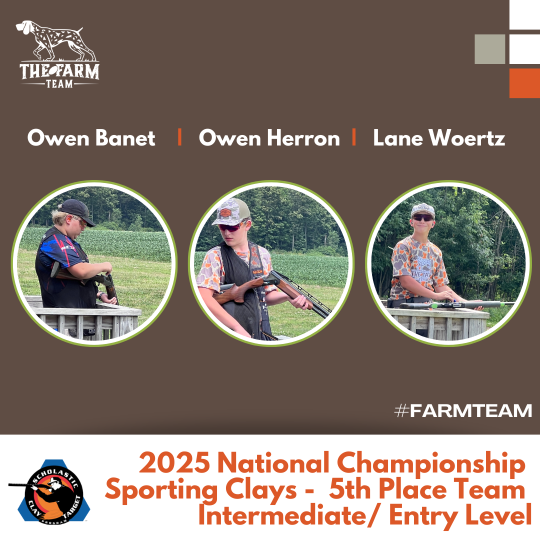 Intermediate/Entry Level 5th Place Team - Owen Banet, Owen Herron, and Lane Woertz!