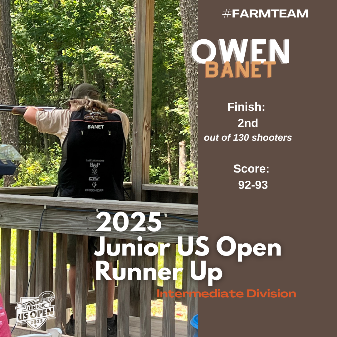 2025 Junior US Open - Intermediate Division - Runner Up - Owen Banet