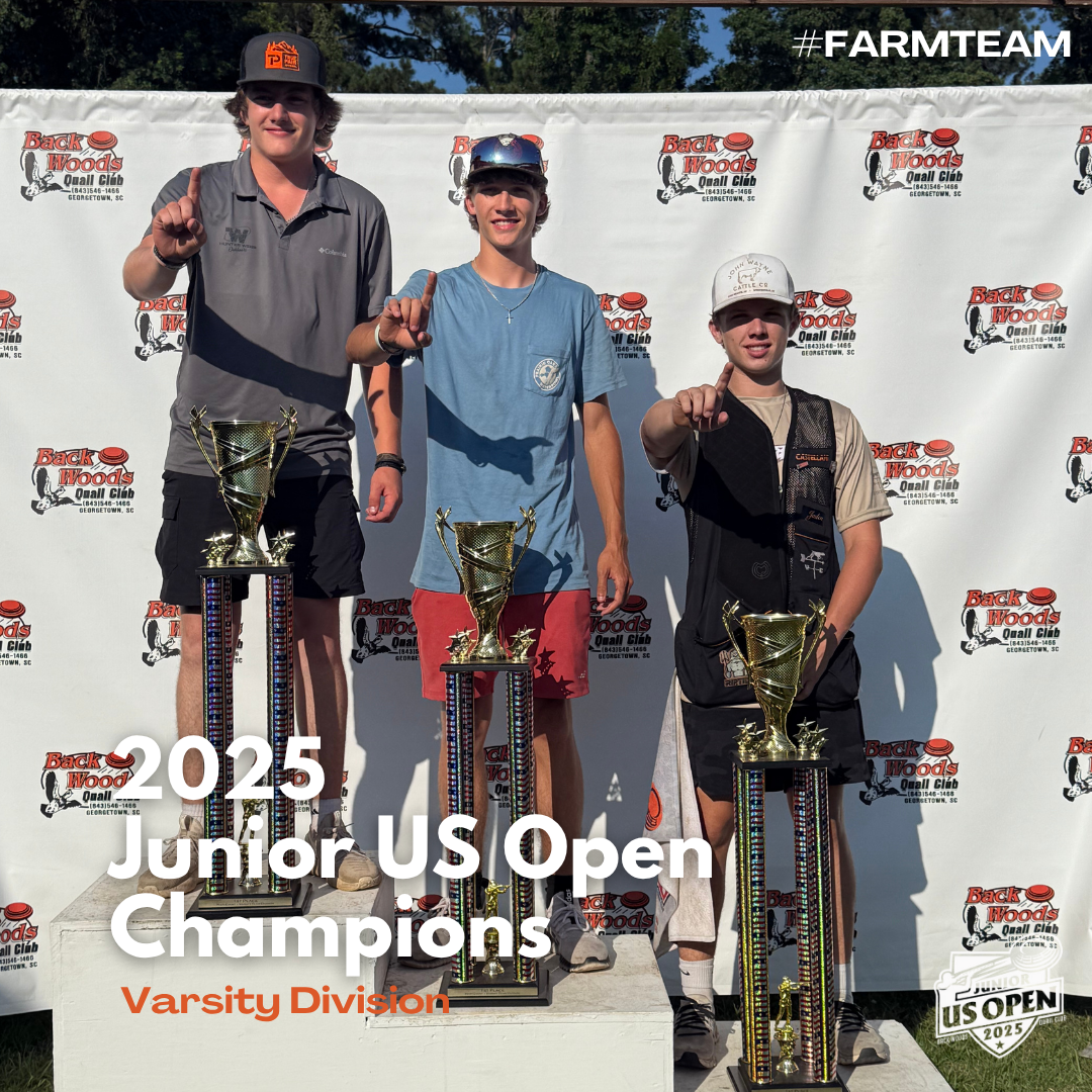 2025 Junior US Open - Varsity Division - Champions - Hunter Webb, Jackson Wages, and Jayden Heeke