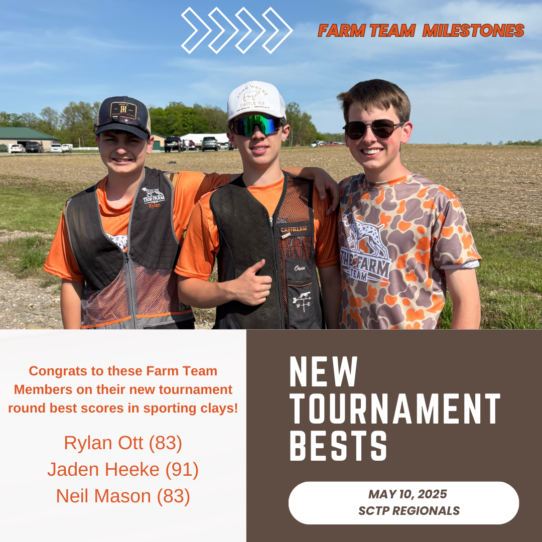 New Farm Team Tournament Bests @ 2025 SCTP Regionals
