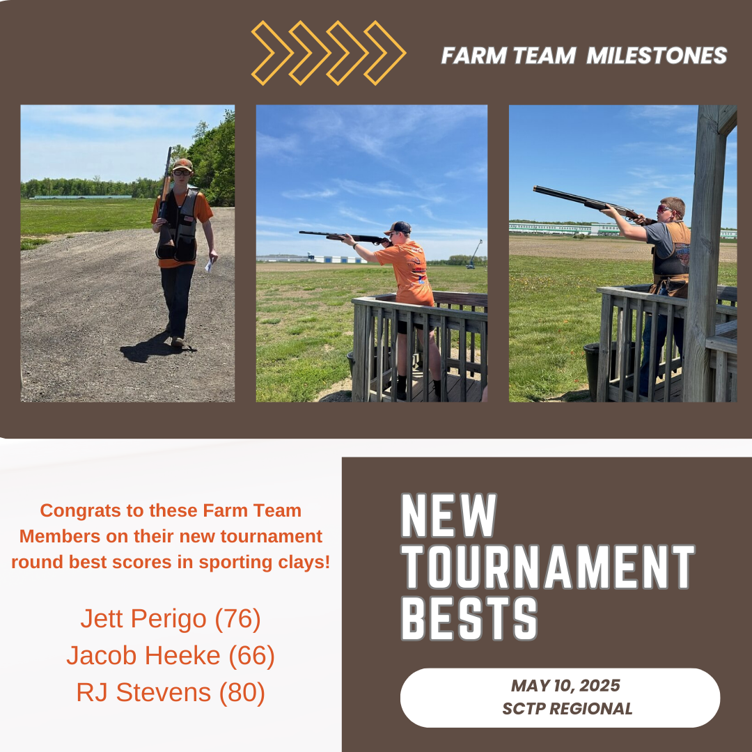 New Farm Team Tournament Bests @ 2025 SCTP Regionals