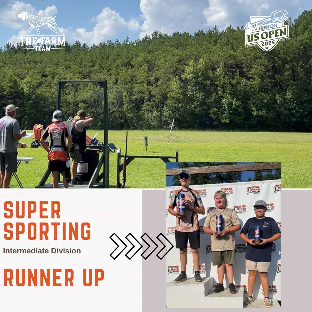 2025 Junior US Open - Super Sporting - Intermediate Division - Runner Up - Owen Banet
