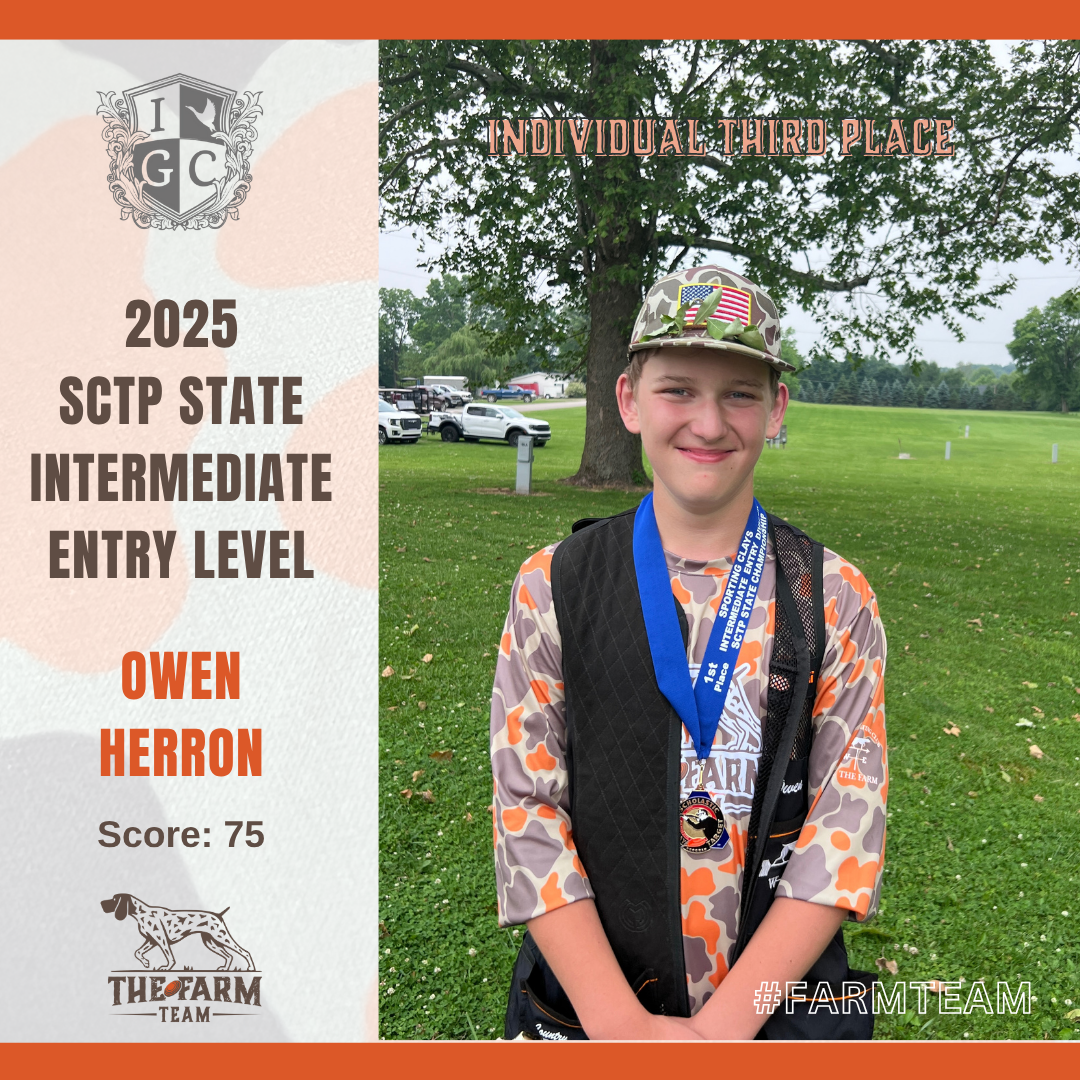 2025 Indiana State SCTP - Intermediate Entry Level - 3rd Place - Owen Herron