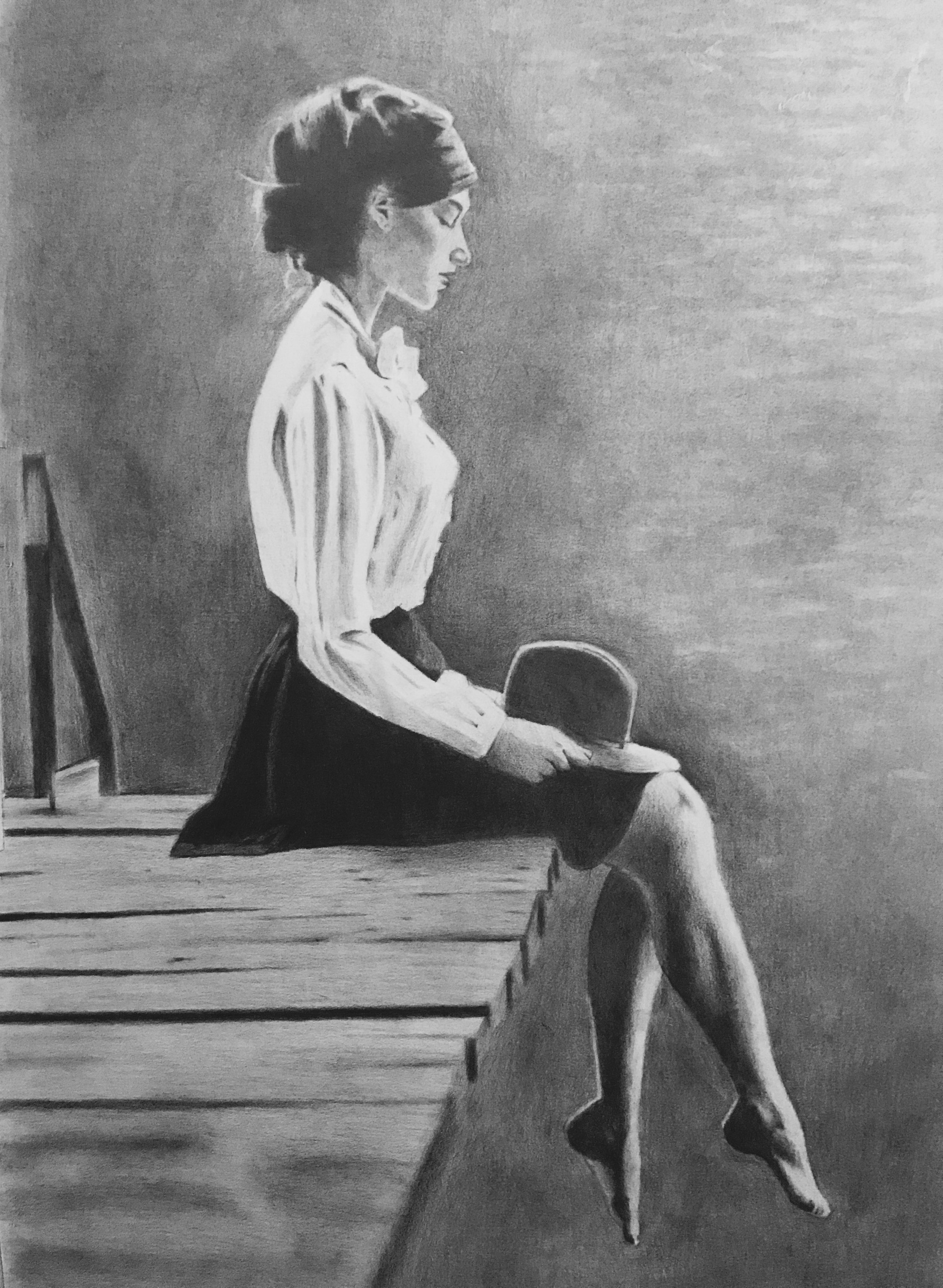El Muelle De los Lamentos, 2018
Pencil
16’ x 20’
