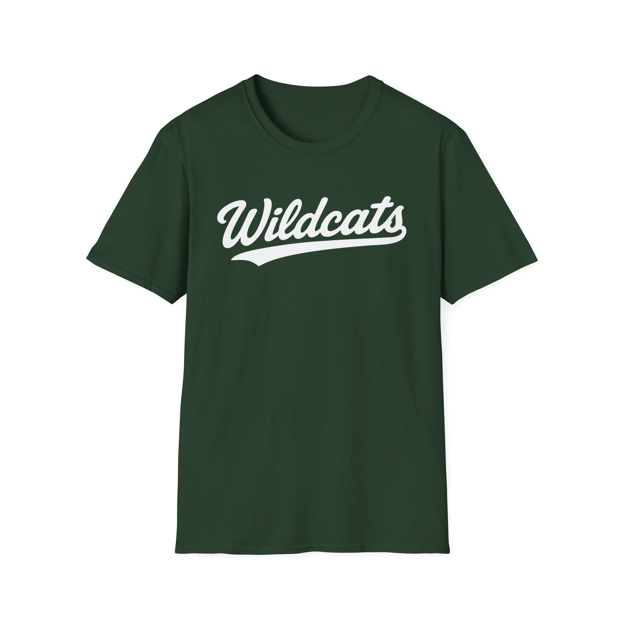 Unisex Softstyle Wildcats Script T-Shirt