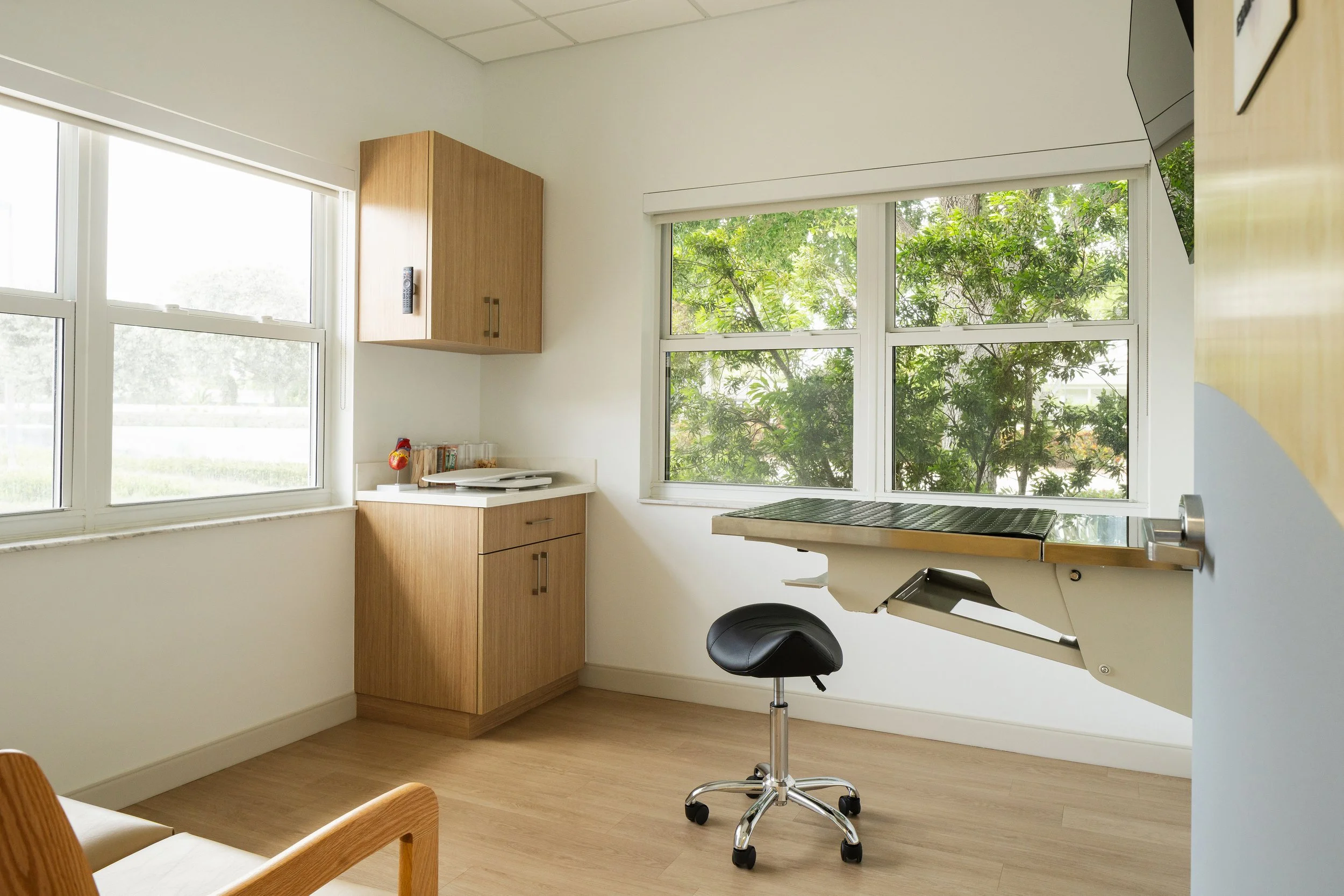 Sawgrass Veterinary Cardiology Exam Room