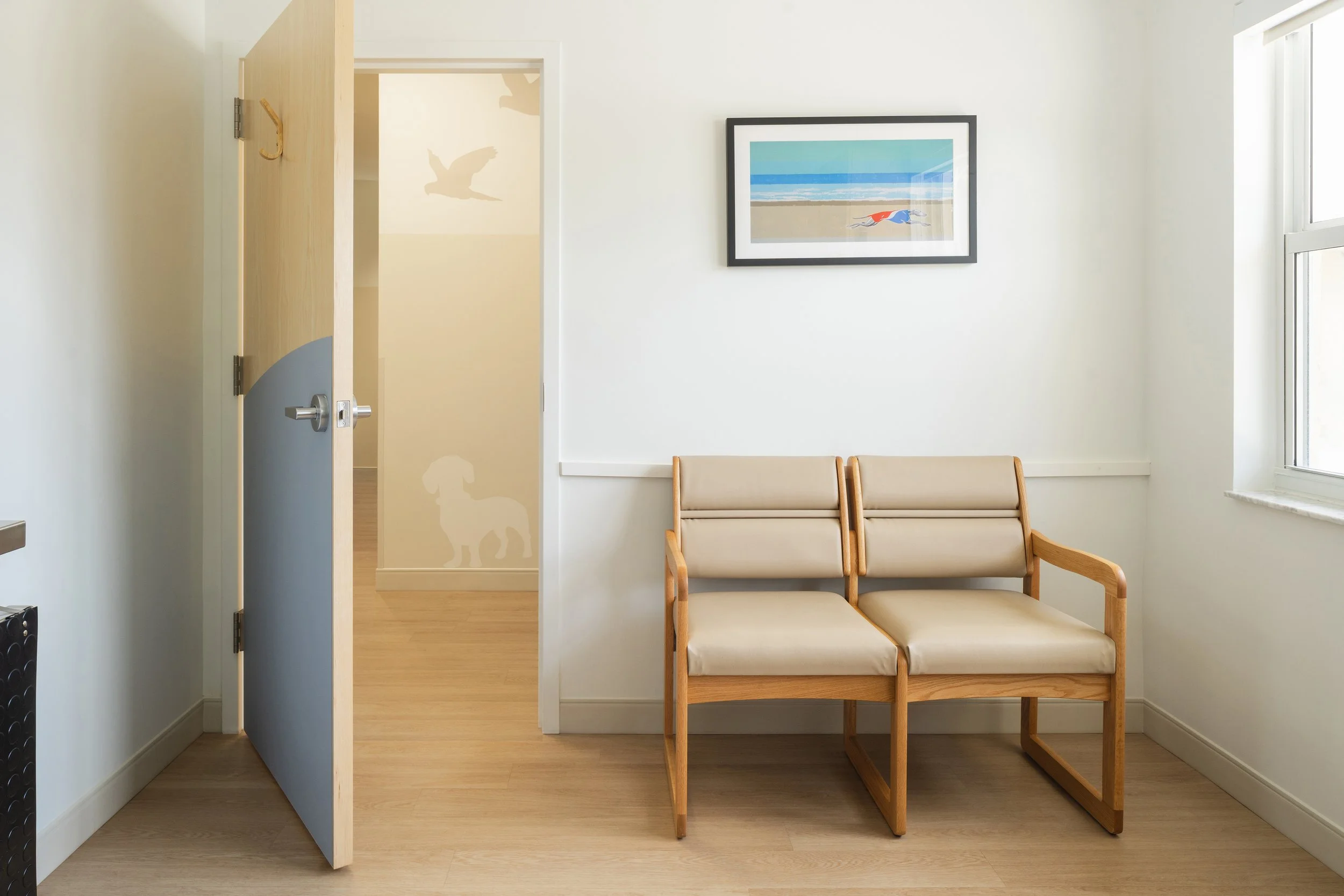 Sawgrass Veterinary Cardiology Exam Room Seating