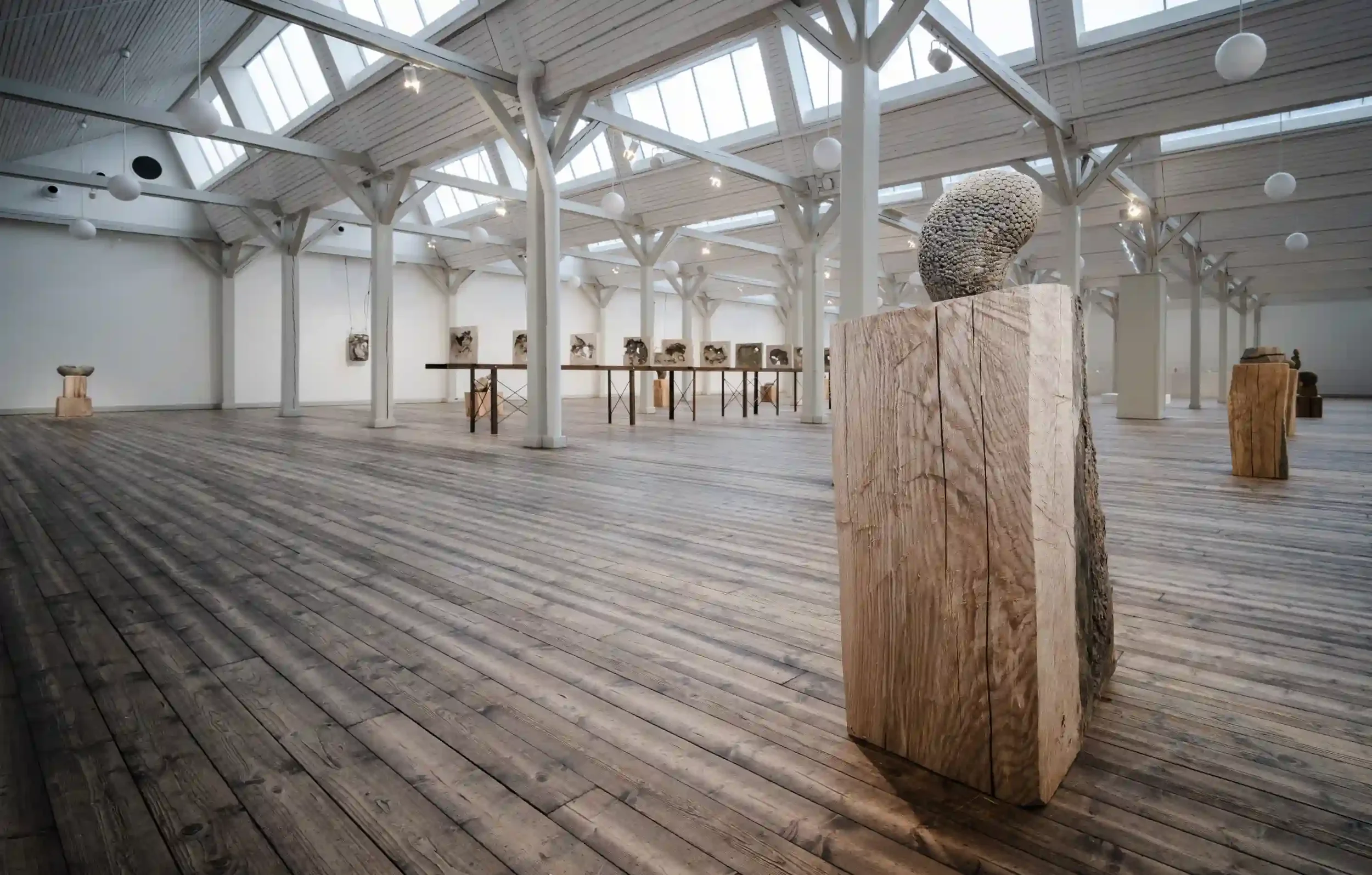 Ronneby Konsthall - Markus Vallien betongskulpturer