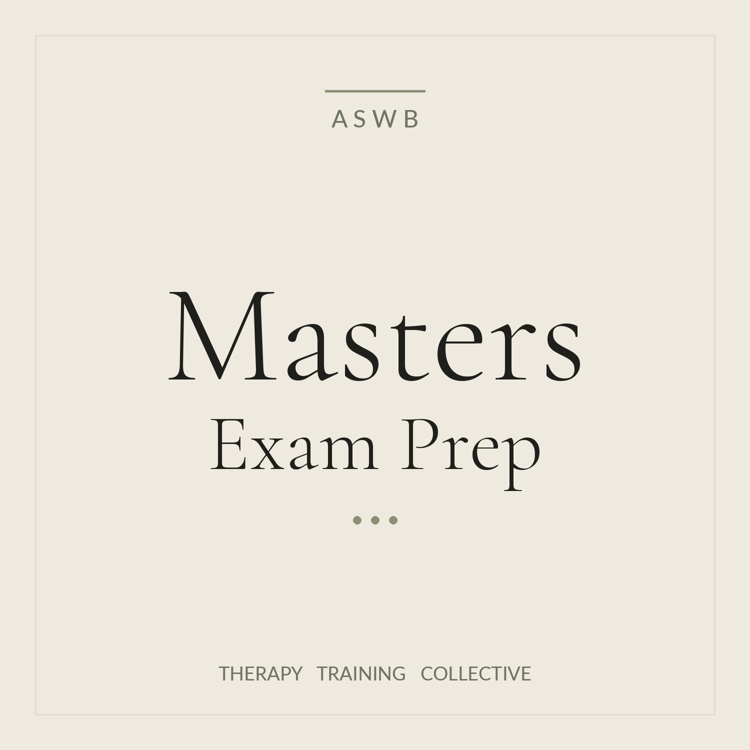 ASWB Masters Social Work Exam Prep Course