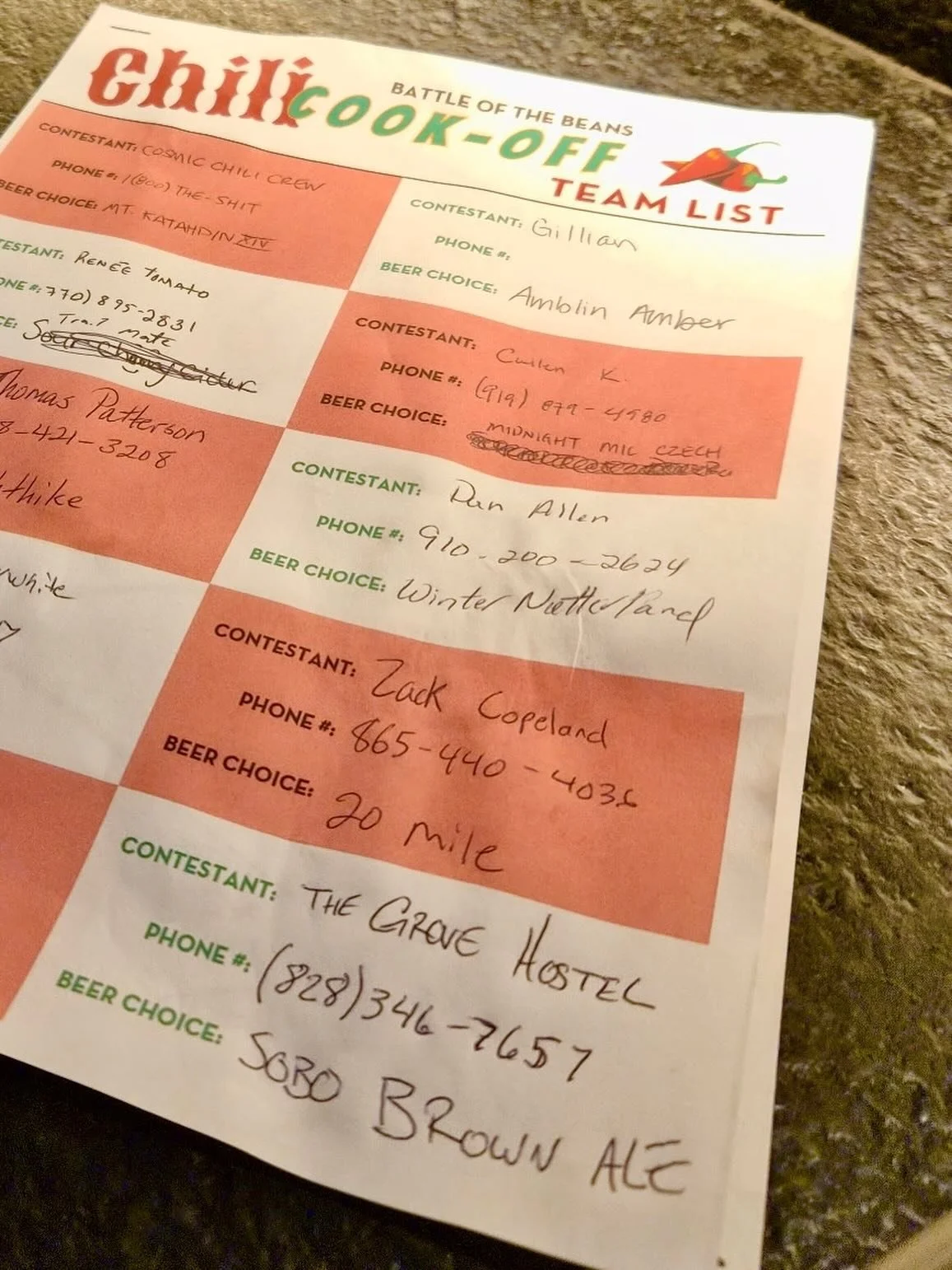 Just entered @lazyhikerbrewing annual chili cookoff!

We&rsquo;re cooking with the Sobo Brown Ale (5%, 24 IBU, &ldquo;soft milk chocolate, smooth toasty notes, balanced fruit&rdquo;), and we&rsquo;re aiming for a winning, hiker-approved chili 🌶️ 🥾
