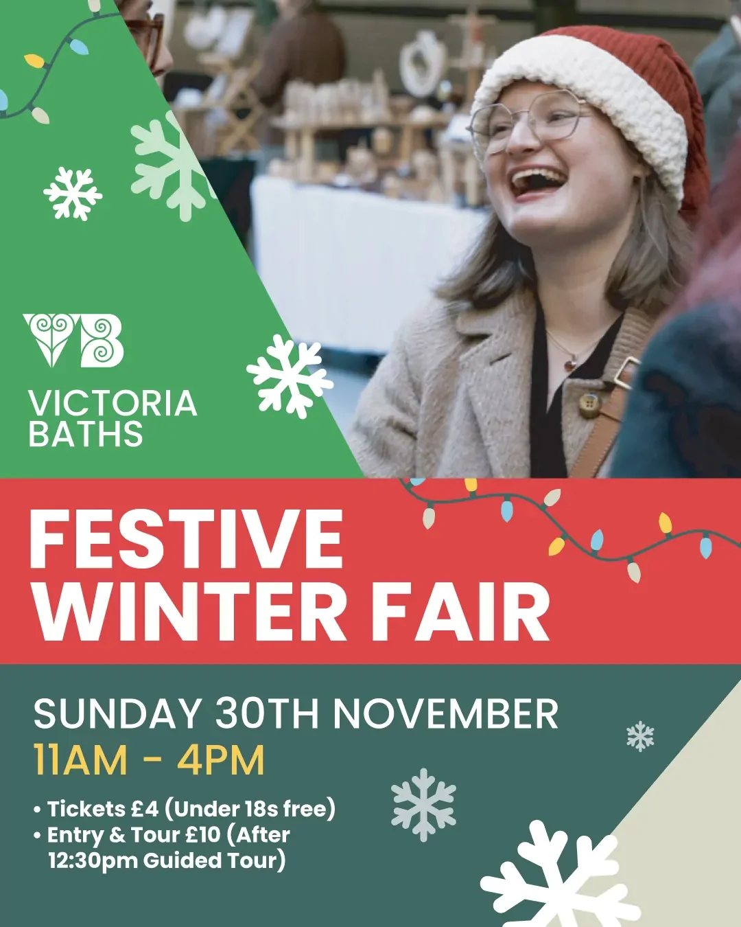 Victoria Baths Winter Craft Fair, November 2025