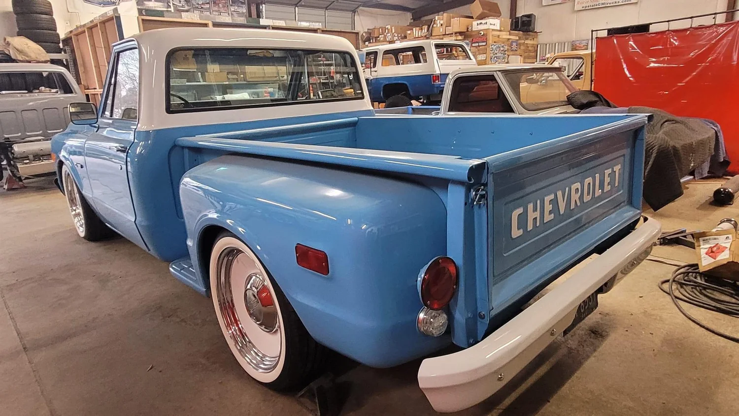Ole Blue nearly complete