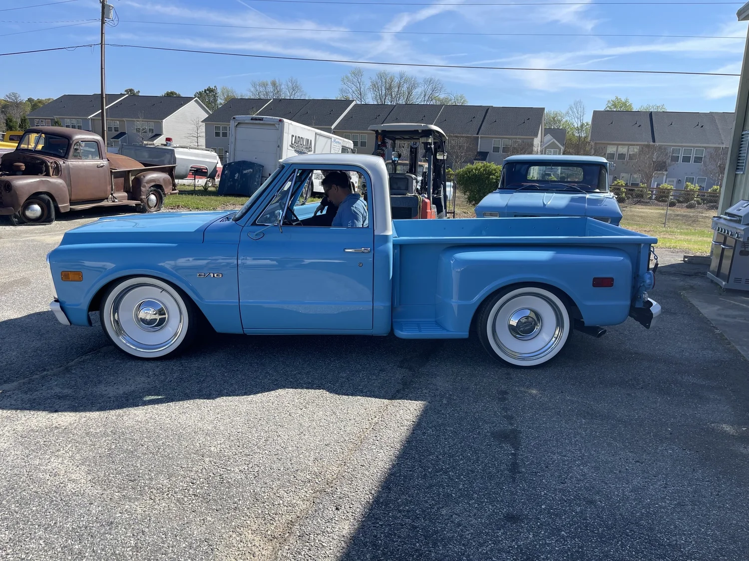 Ole Blue back on the road after restoration