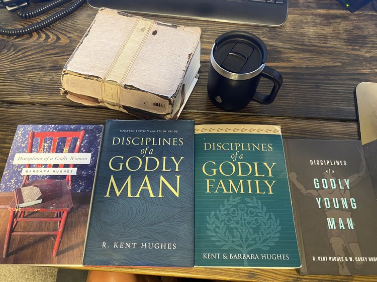 Disciplines of a Godly Man and related family discipleship books
