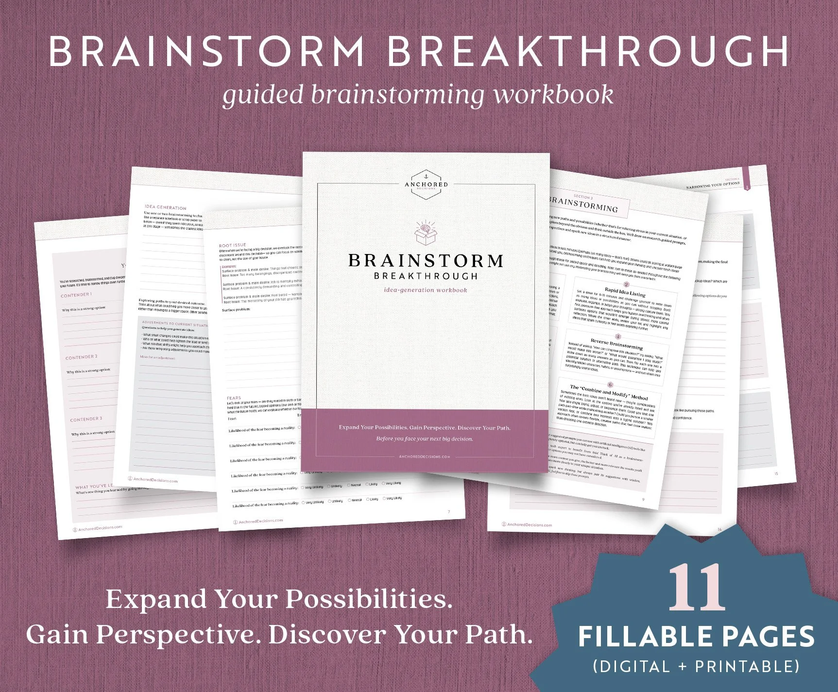 Brainstorm Breakthrough Workbook