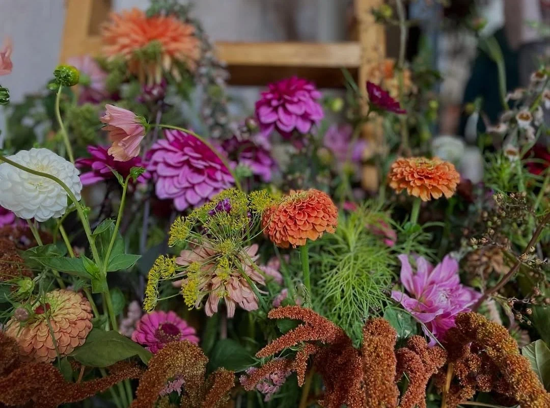 Romantic meadowbox by Moneygorm Farm for a Dungarvan wedding ceremony