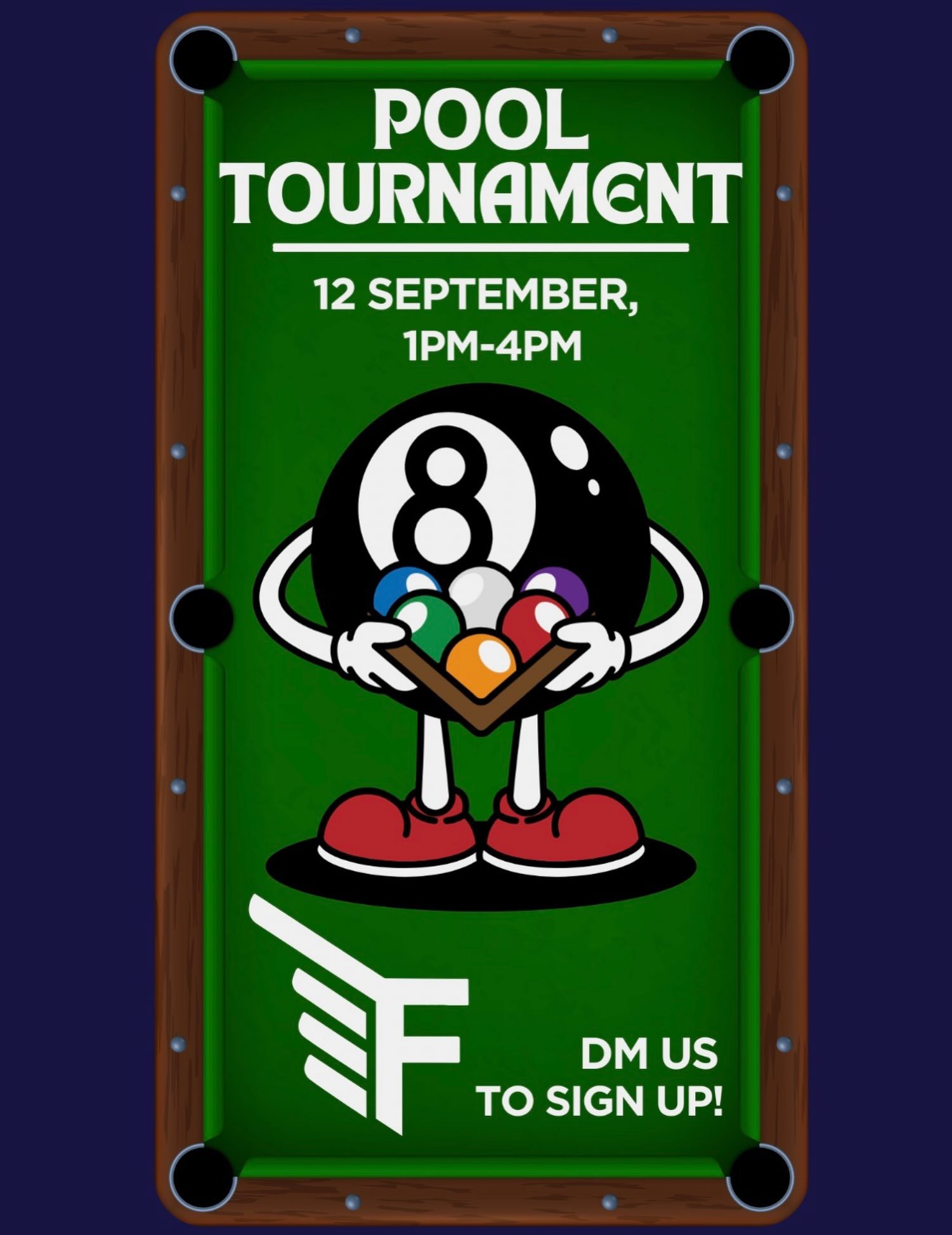 🎱 POOL TOURNAMENT AT THE FLIGHT 🎱

Ready to show off your skills? Join us on September 12th&nbsp;from 1-4 for a fun afternoon of competition, good vibes, and pool!&nbsp;

Think you&rsquo;ve got what it takes to win? Grab a friend and come play!&nbs