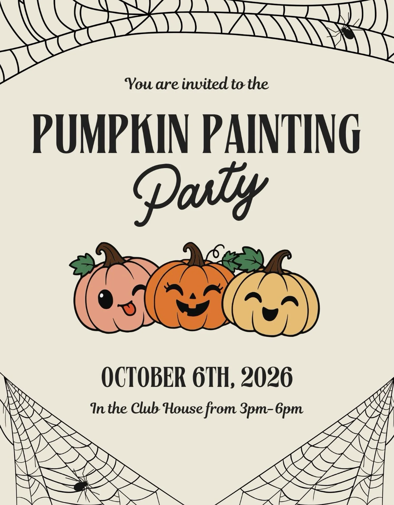 🍂🎃 Get ready to get creative! 🎨🧡

Join us at The Flight for our Pumpkin Painting Party on **October 6th from 3&ndash;6 PM** in the clubhouse! Come paint, get festive, and enjoy some fall fun with your neighbors. 🍁✨

We&rsquo;ll have the pumpkins