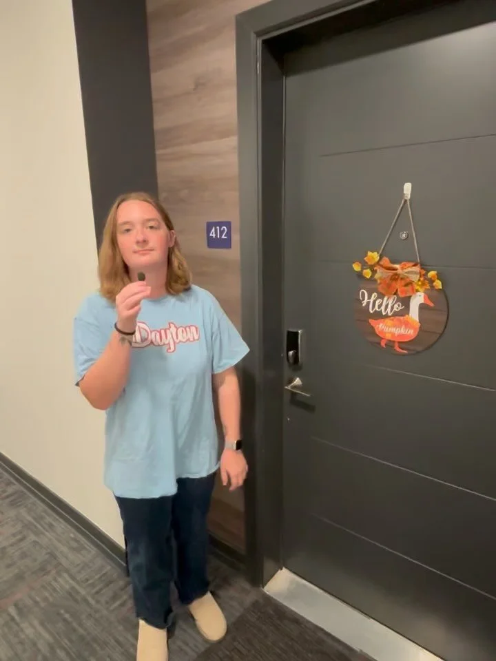 Hey MTV welcome to our crib!!! Schedule a tour with us today and get a taste of what it&rsquo;s like to live here at The Flight ✈️ #theflight #universityofDayton #ud #newhome