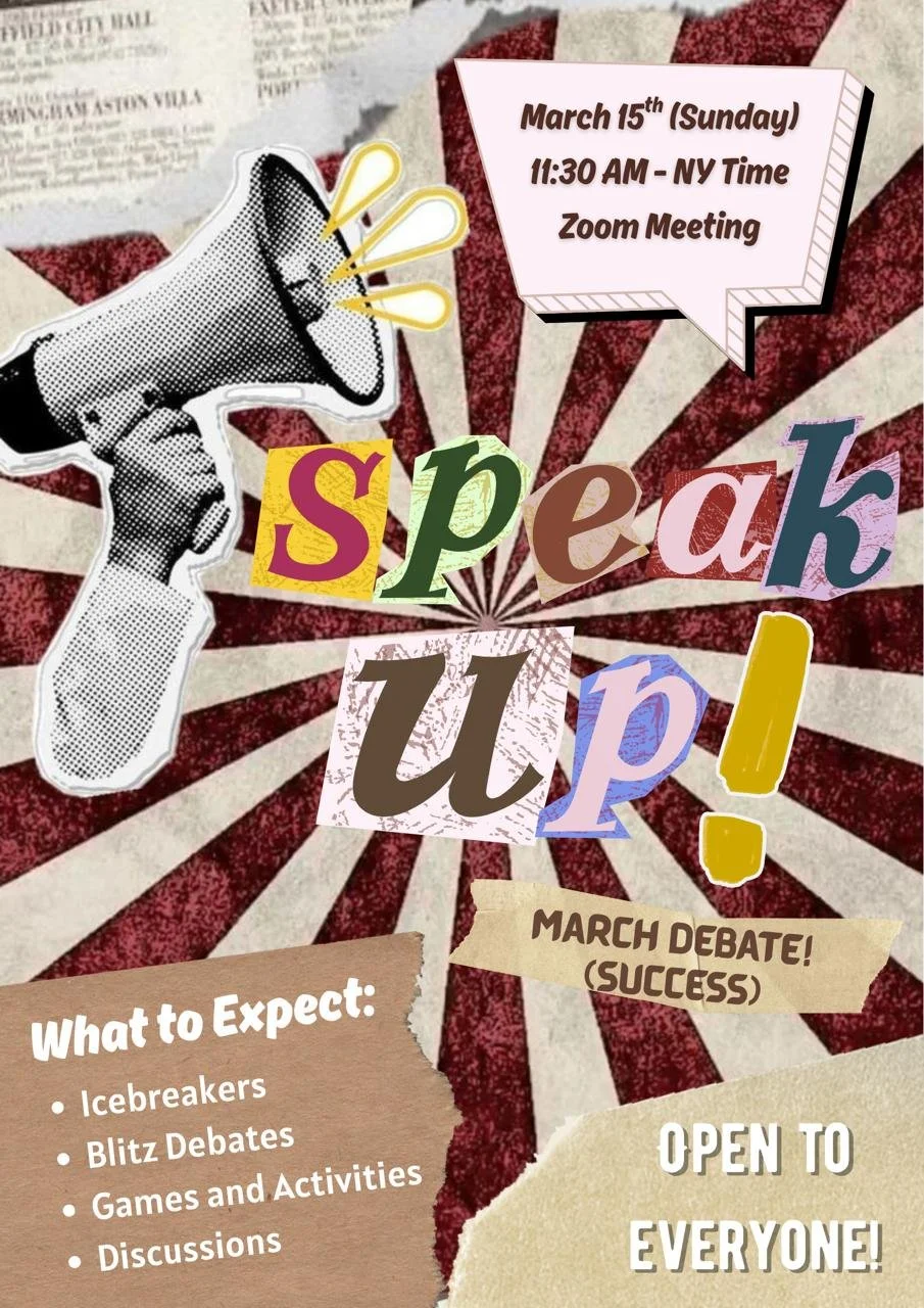 Public Speaking Club Debate