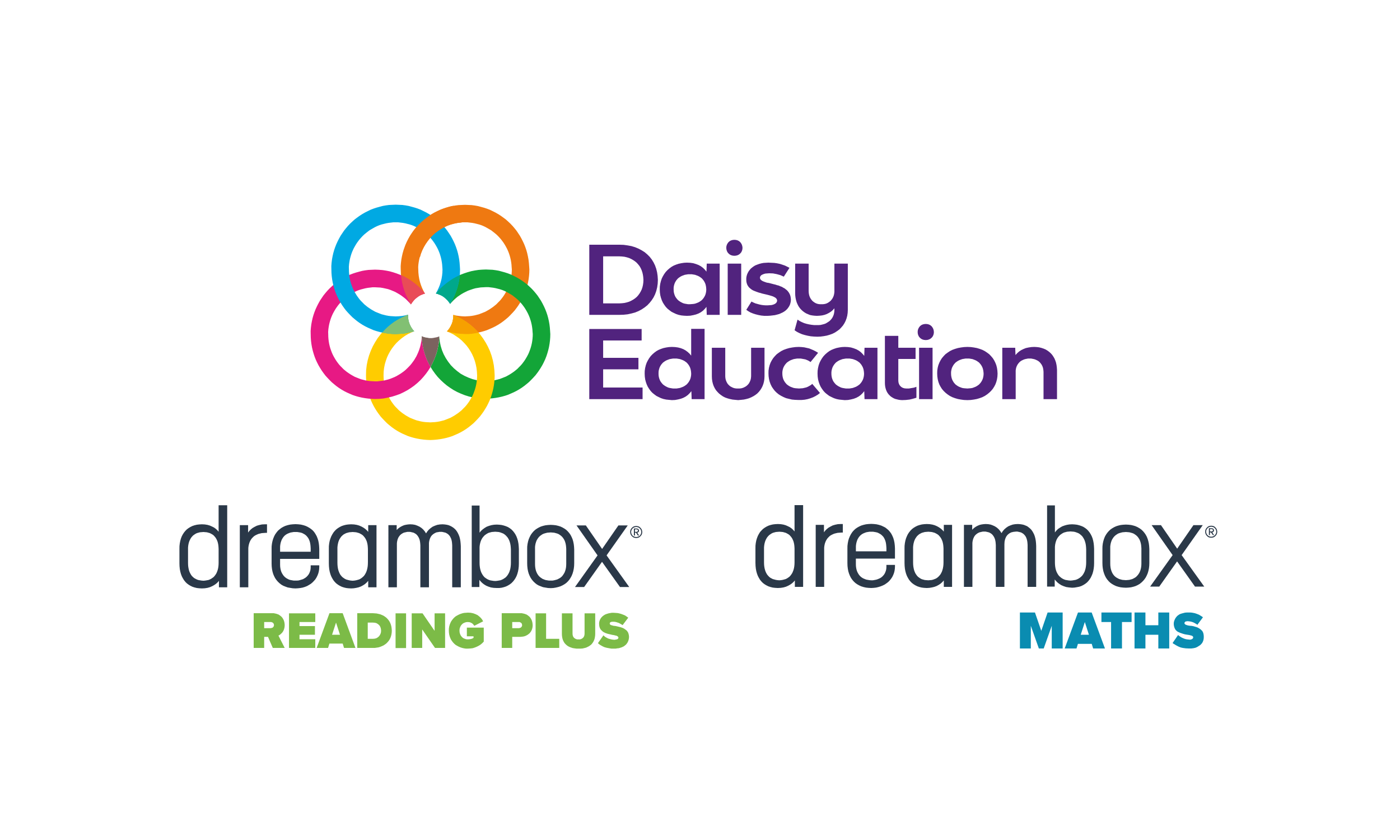Purple text on a white background reading "Daisy Education" to the right of a Daisy Education symbol