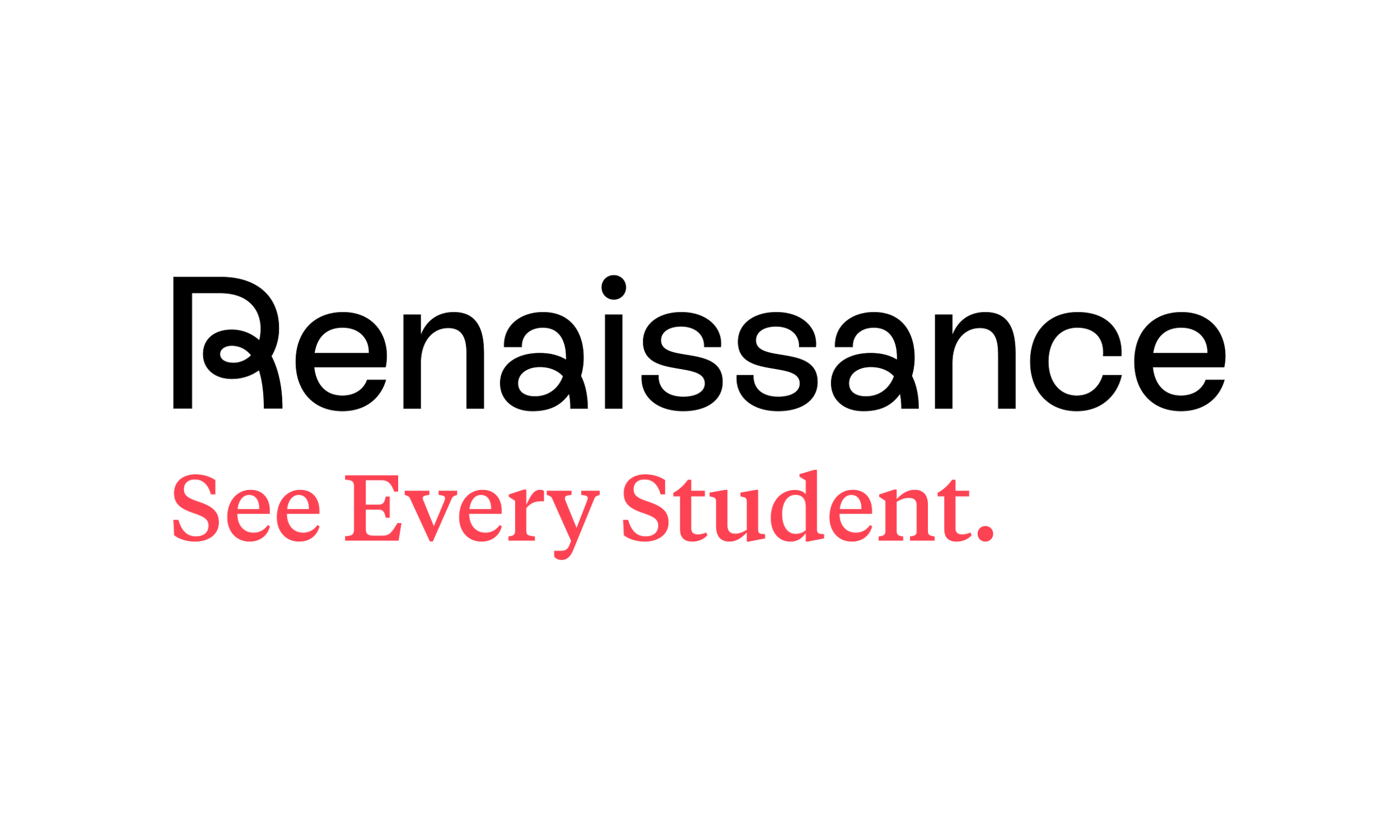 Renaissance in black text, See Every Student in red text below.