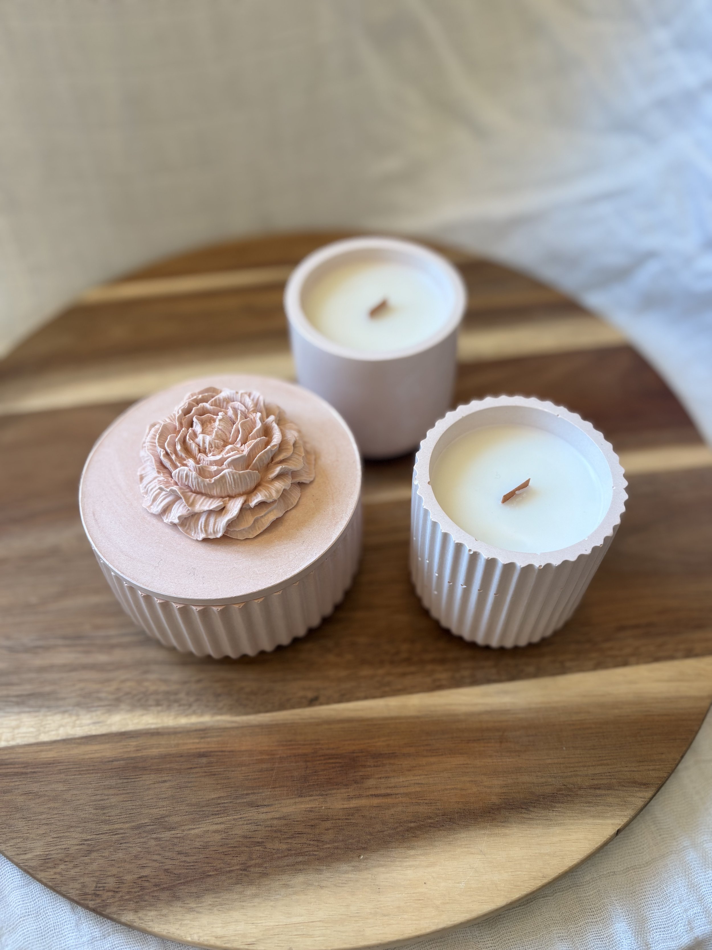 Blossom Candle- Coconut + Cactus