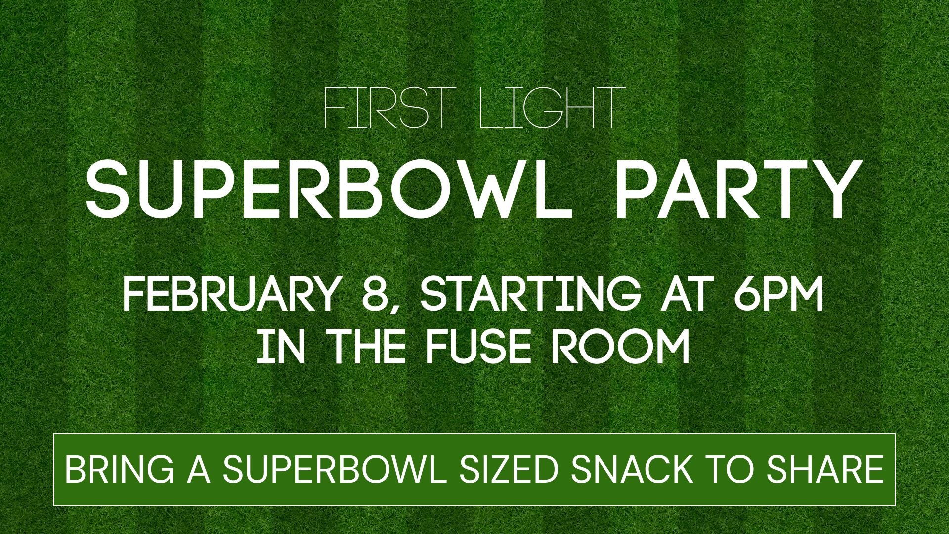 Superbowl Party
