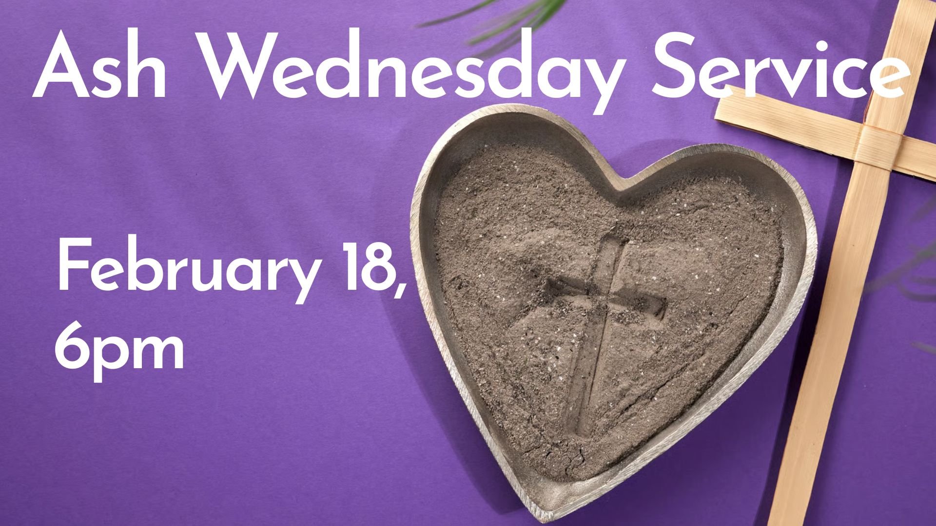 Ash Wednesday Service