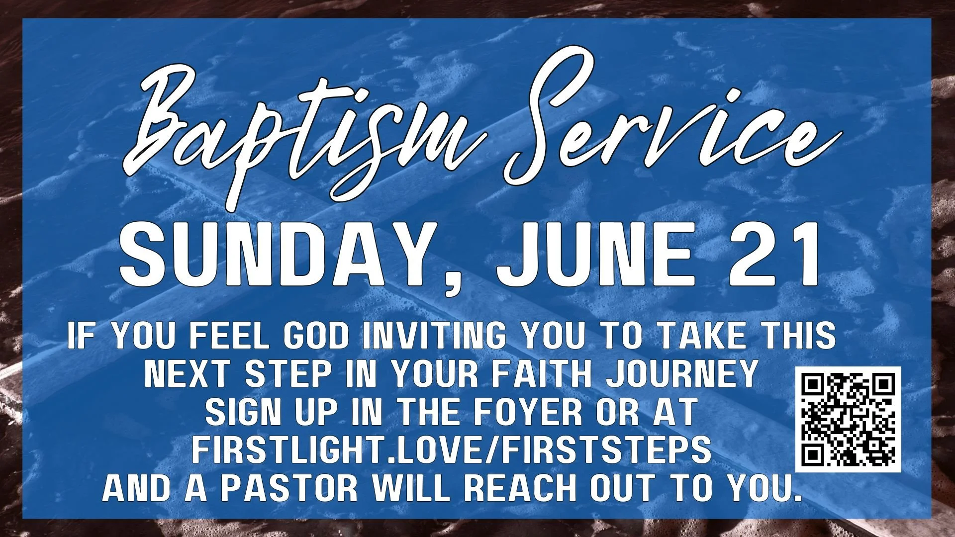 Baptism Sunday