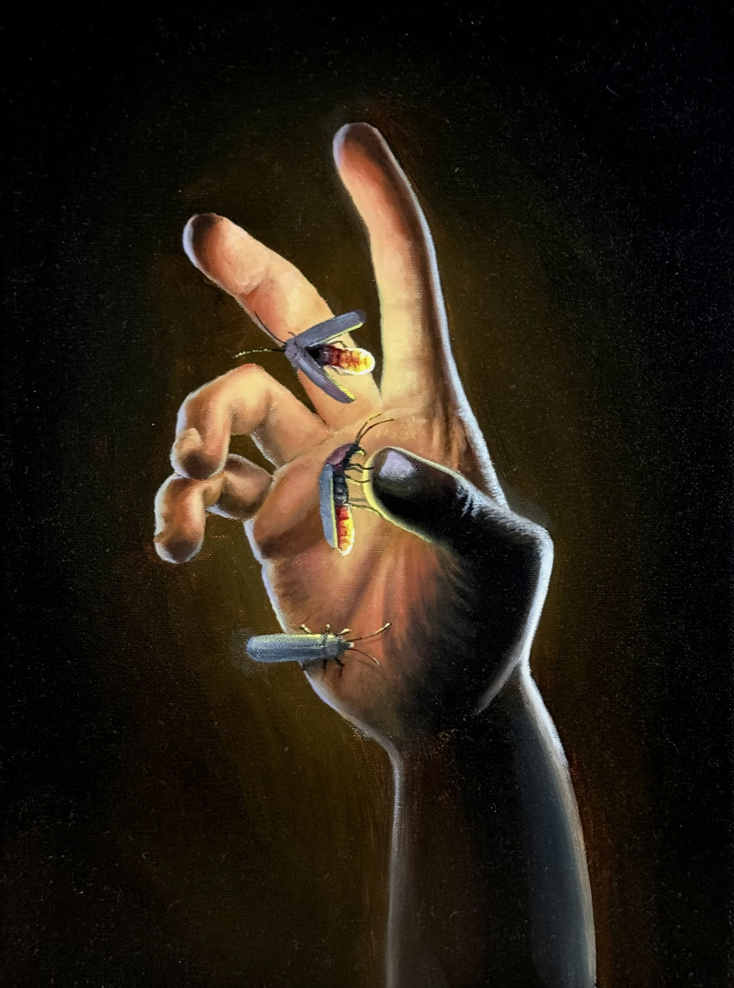 Temporary illumination (2) - Oil on canvas 12” x 16”