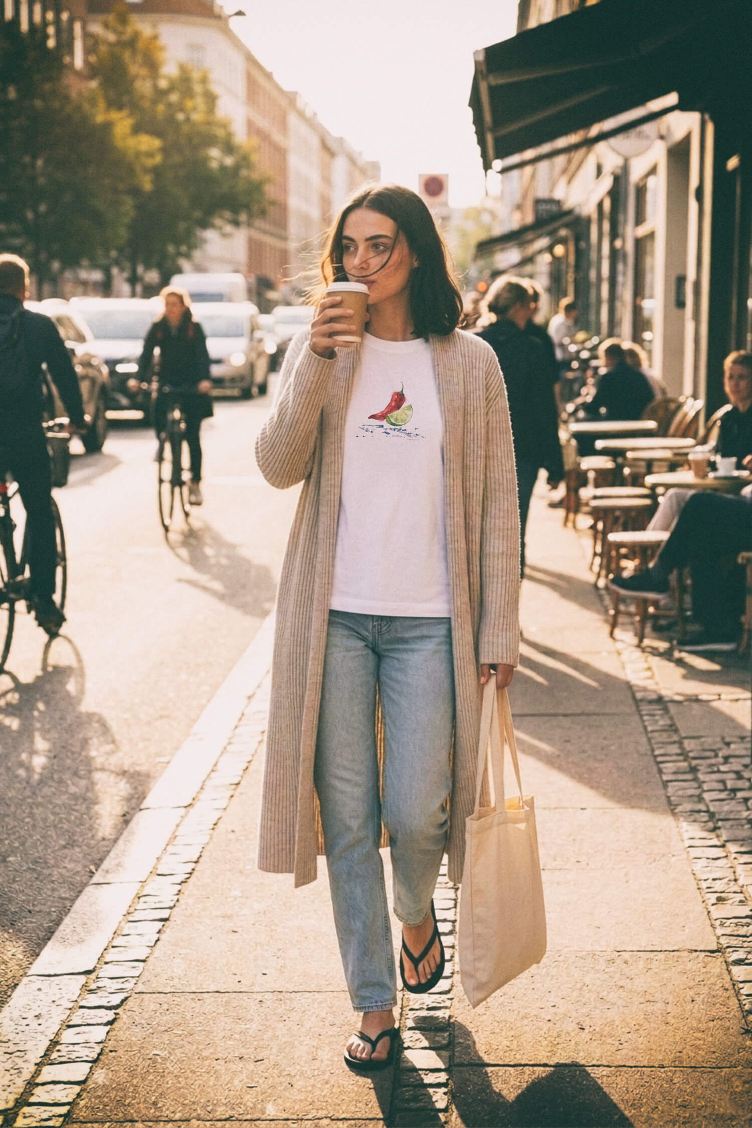 Chili & Lime Boxy Tee