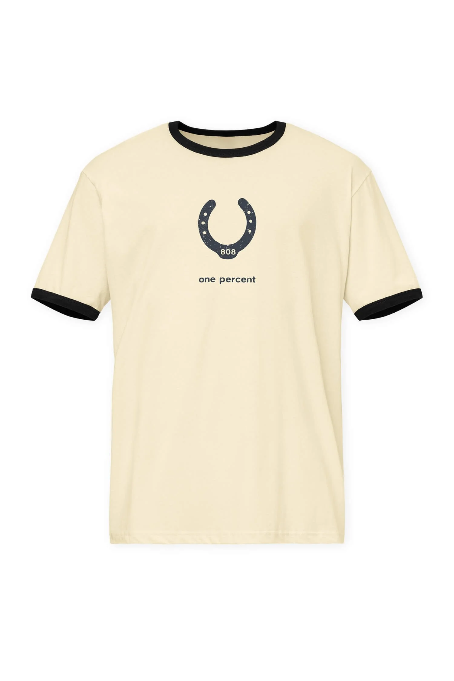 unisex-ringer-t-shirt-natural-black-front-one-percent.jpg