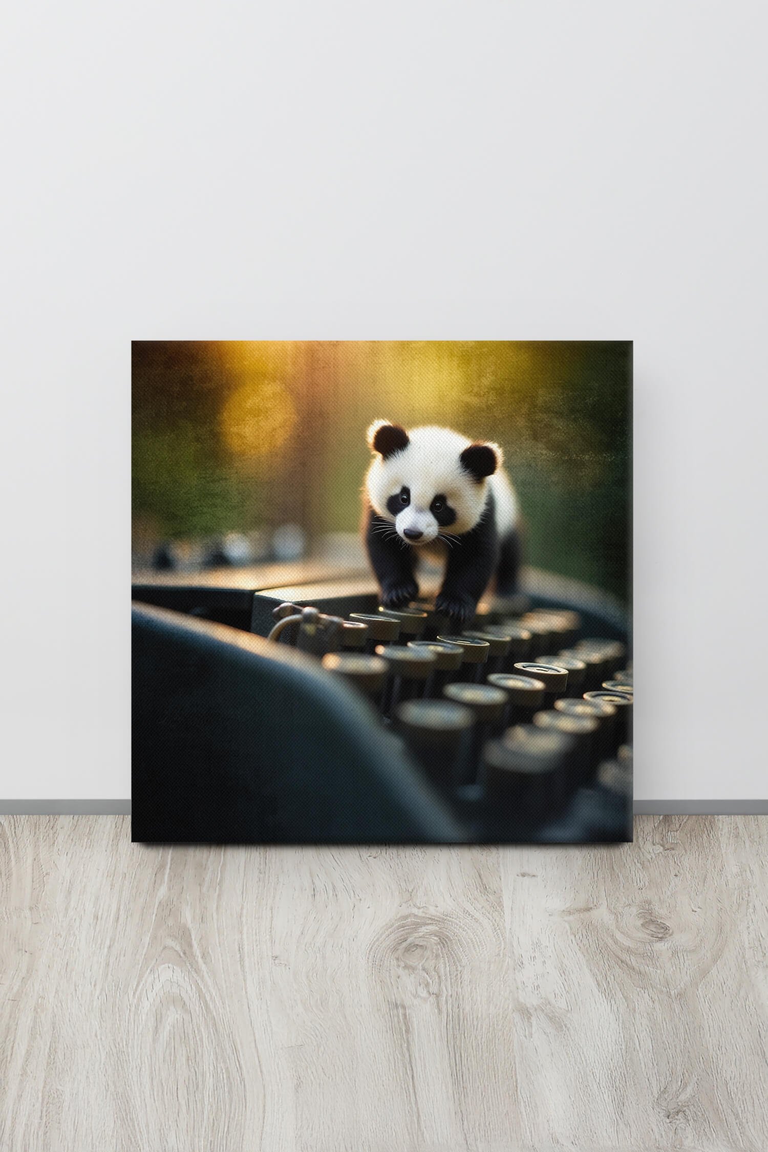 Panda Bear Wall Art