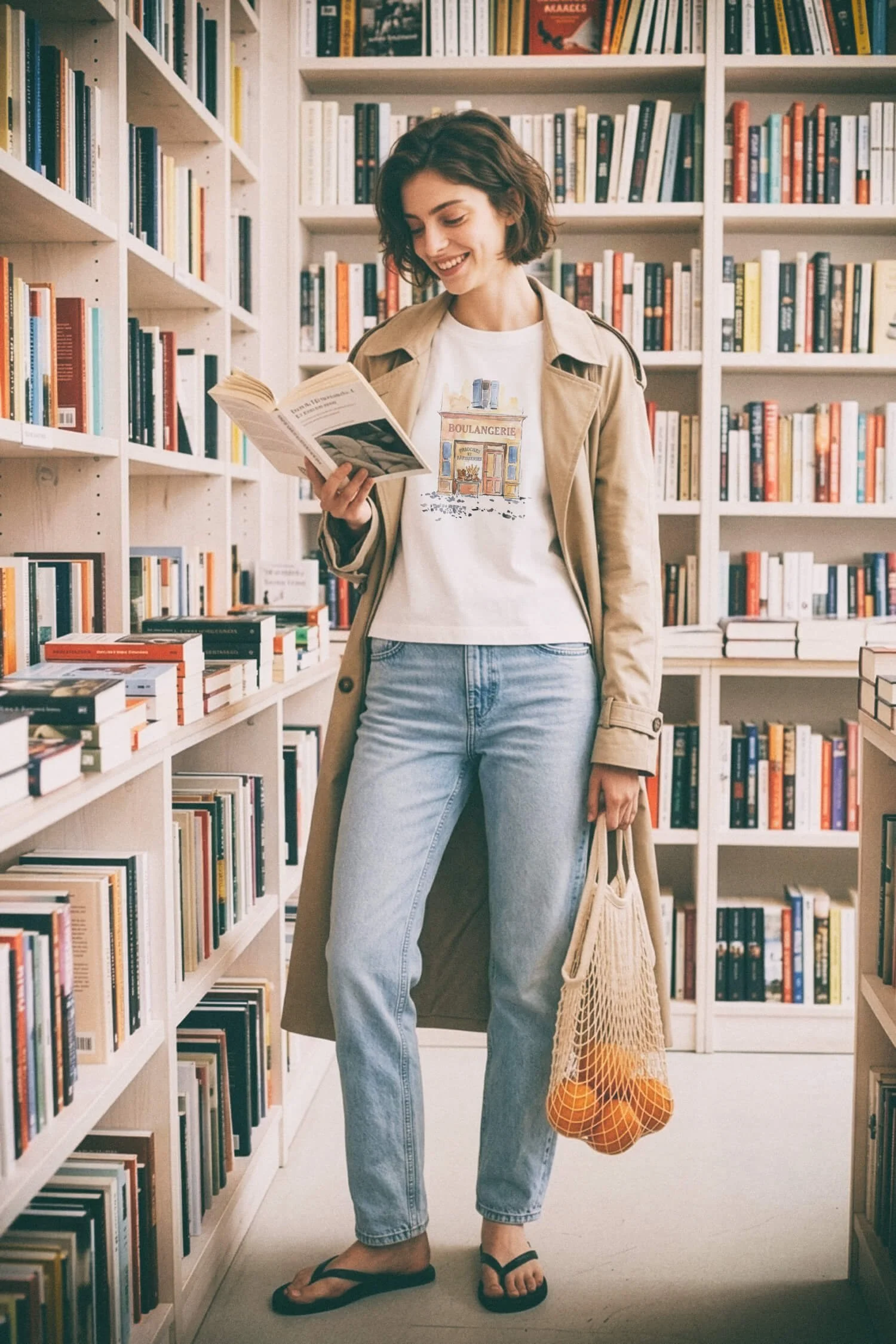 Boulangerie Boxy Tee