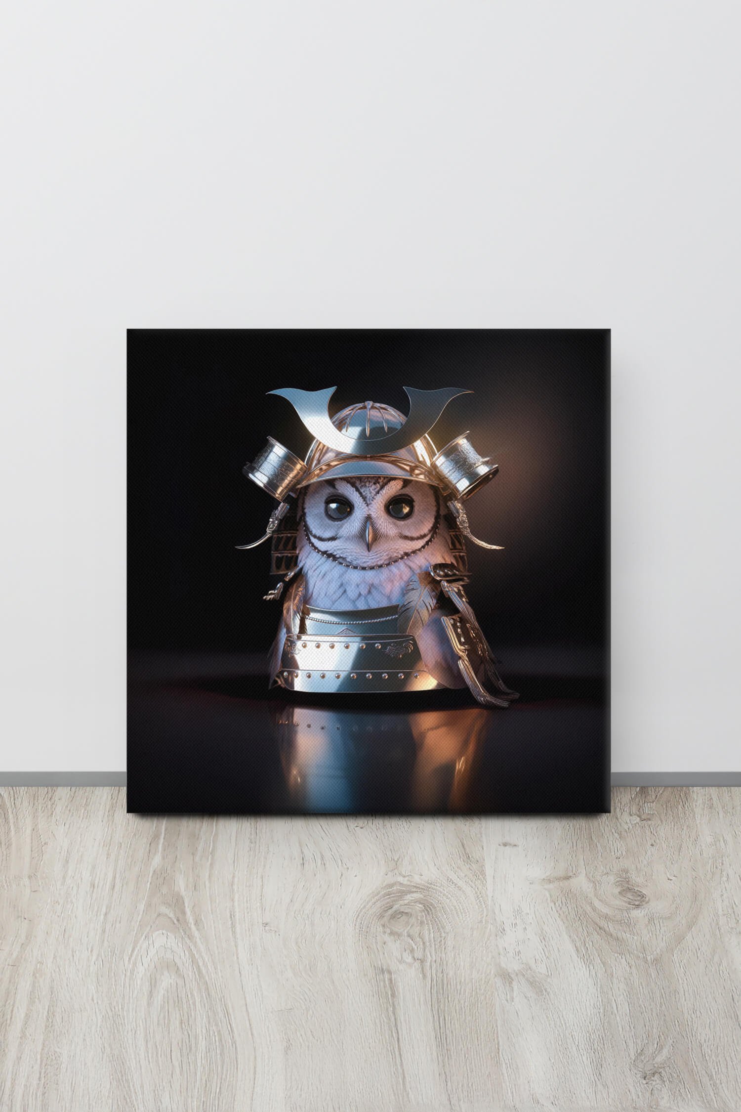 Samurai Owl Wall Art