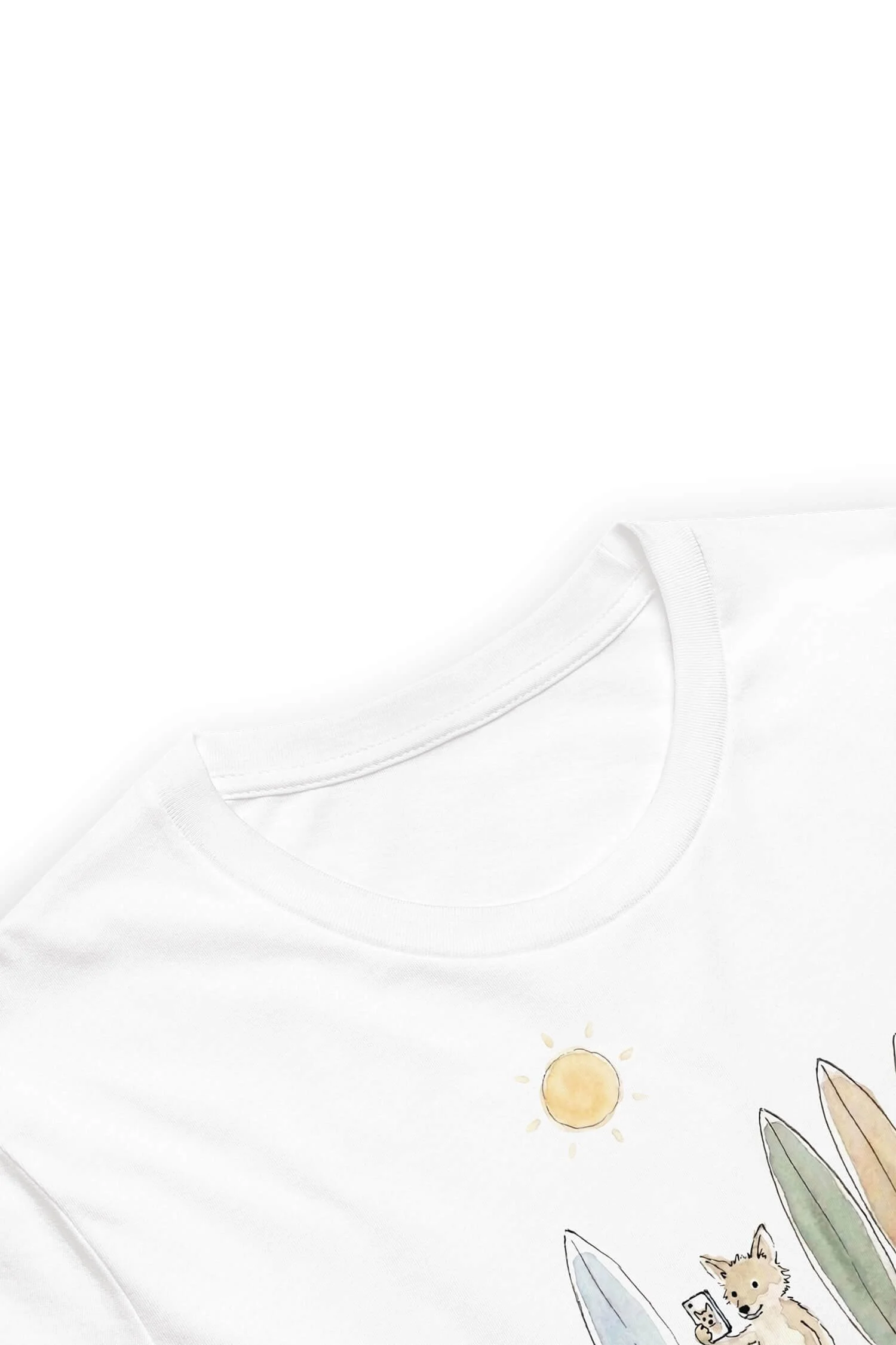unisex-staple-t-shirt-white-product-details-california-cayote-selfie.jpg