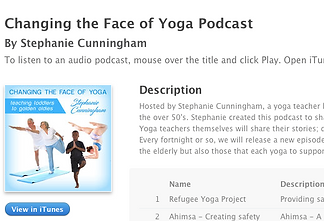 Changing the Face of Yoga Podcast, 2017