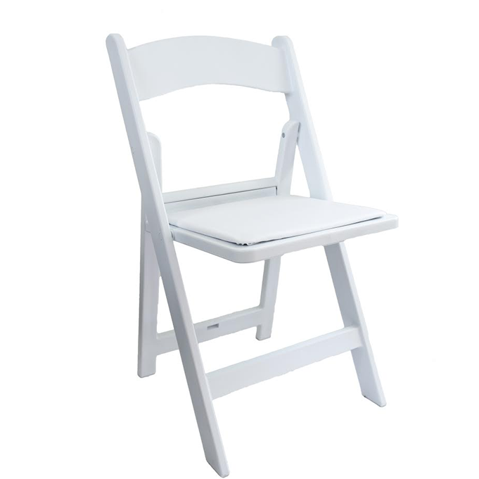 Resin folding chair rental