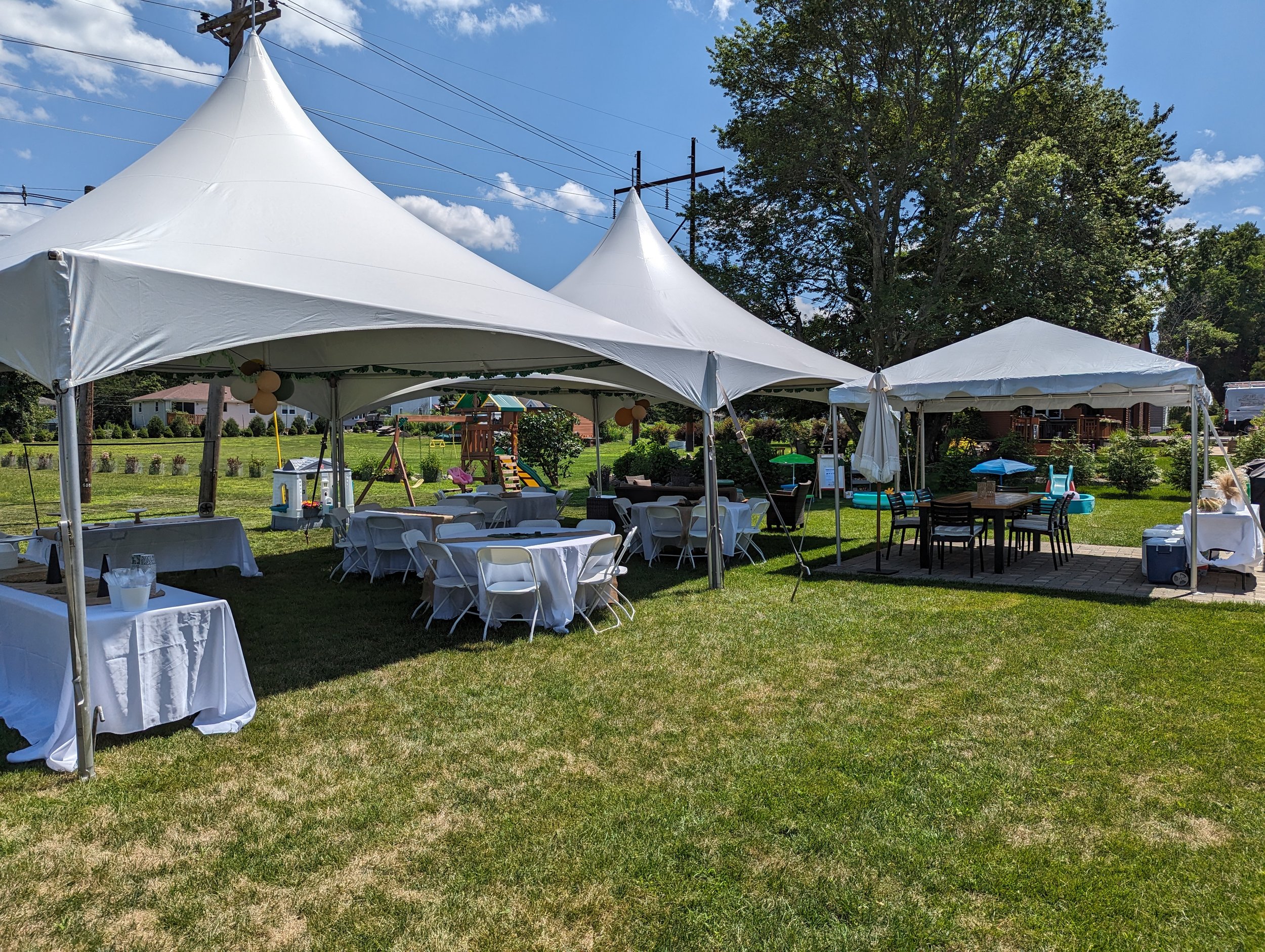 60 guest tent package Thibodaux Louisiana