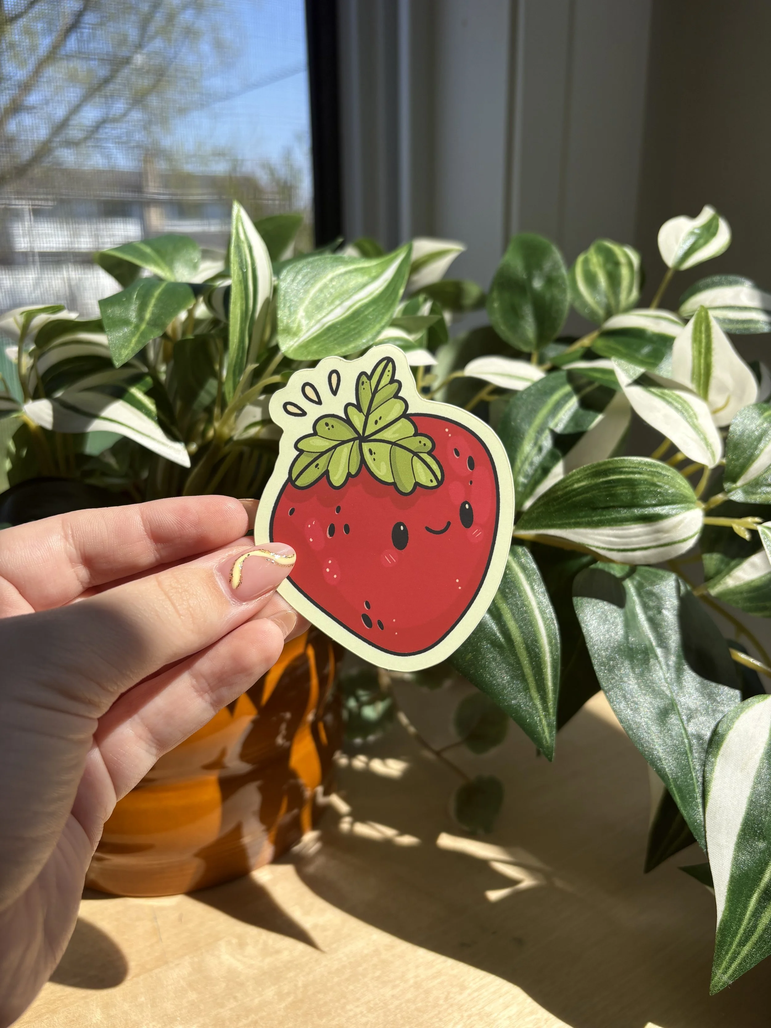 Strawberry  Sticker