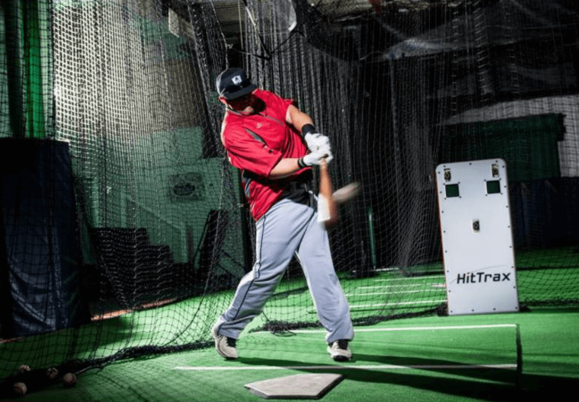 HitTrax Baseball Training Book Sessions with GPS